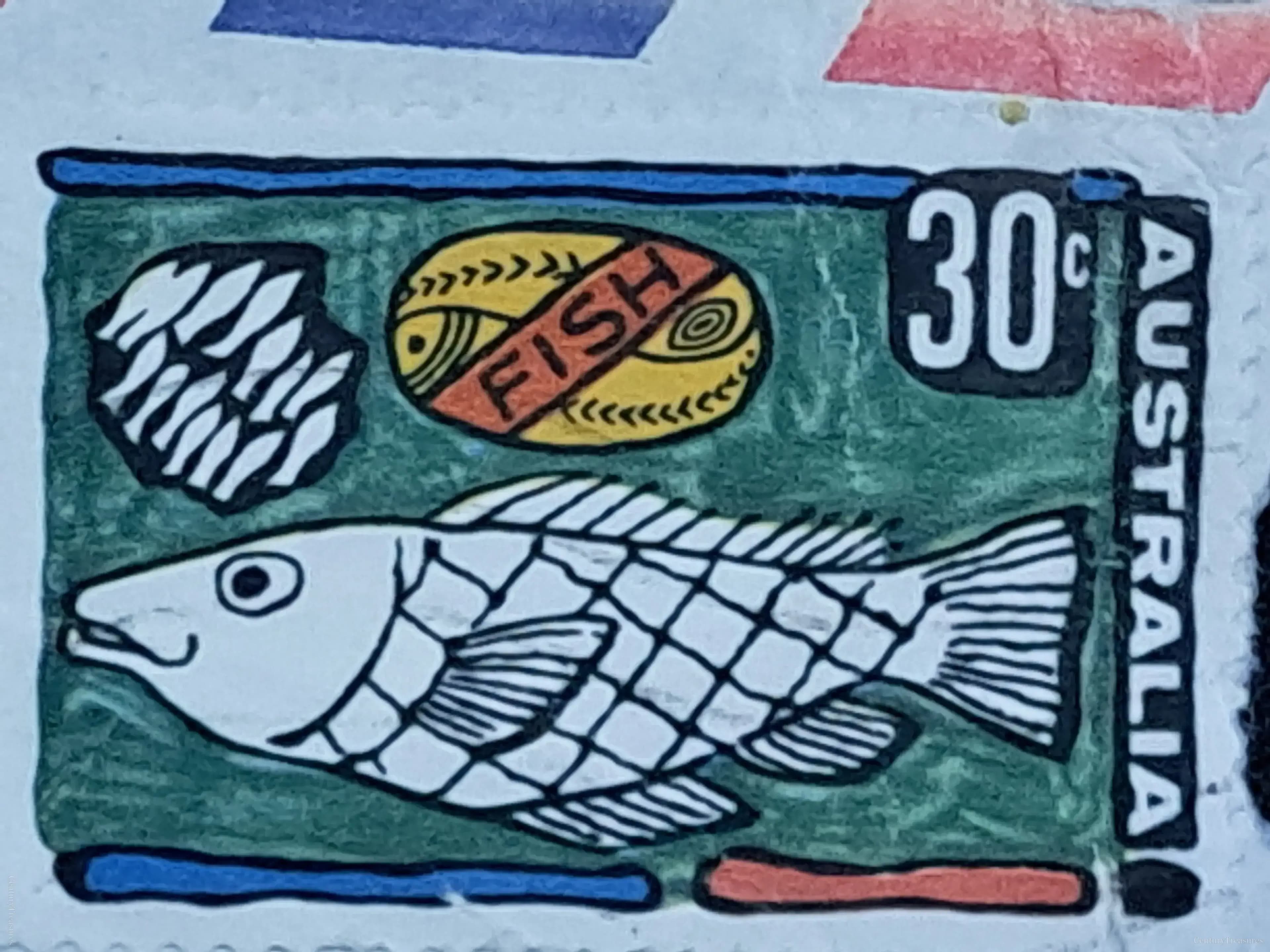 Australia Fish Industry Air Mail
