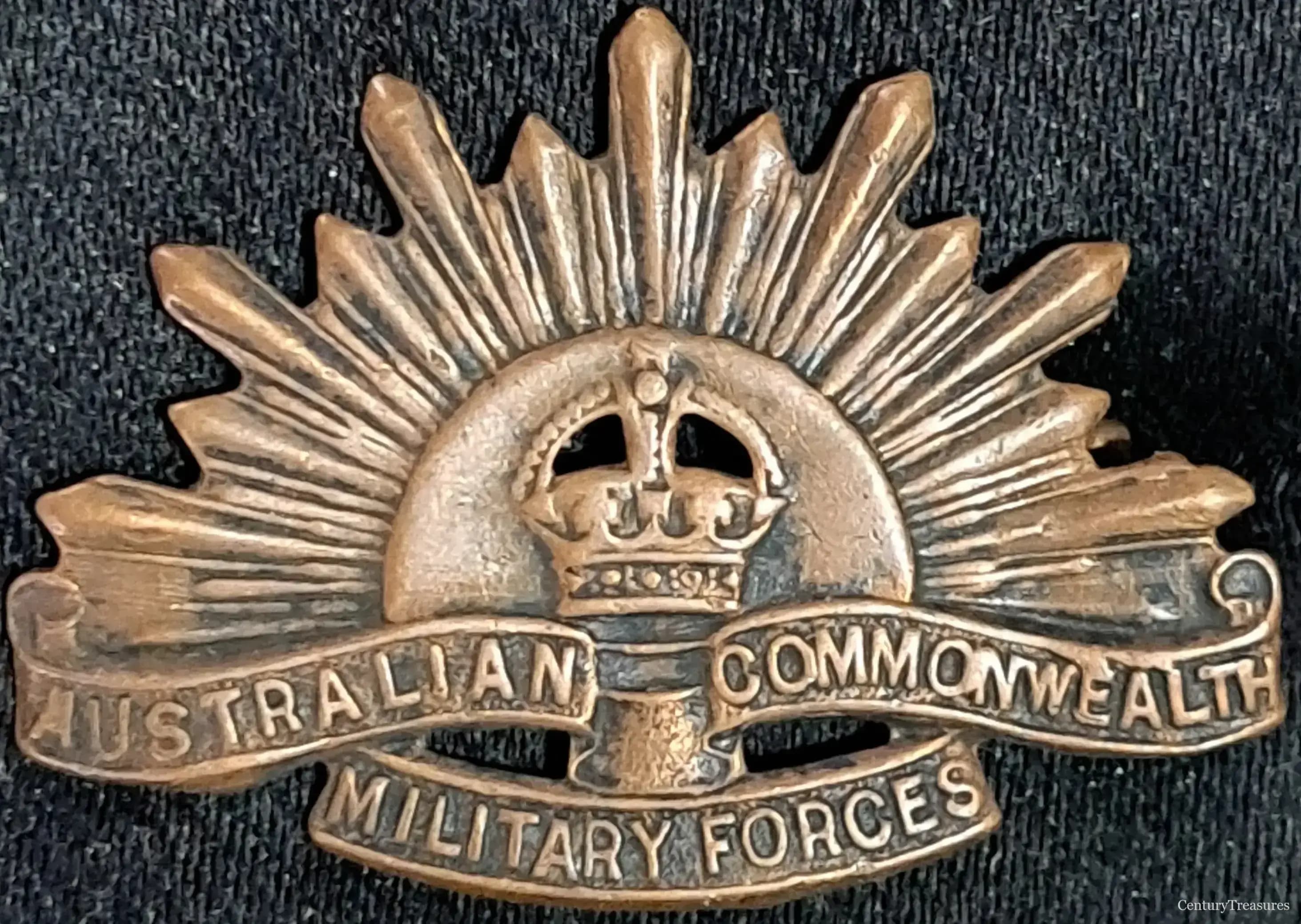 Australian Commonwealth Military Forces Badge 