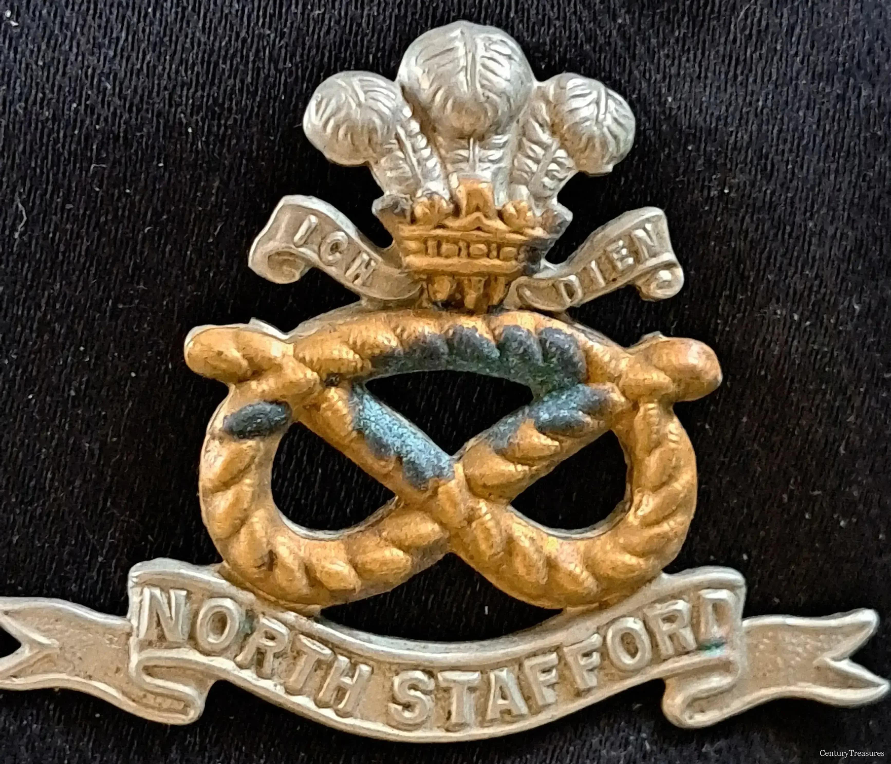 North Staffordshire Regiment Cap Badge