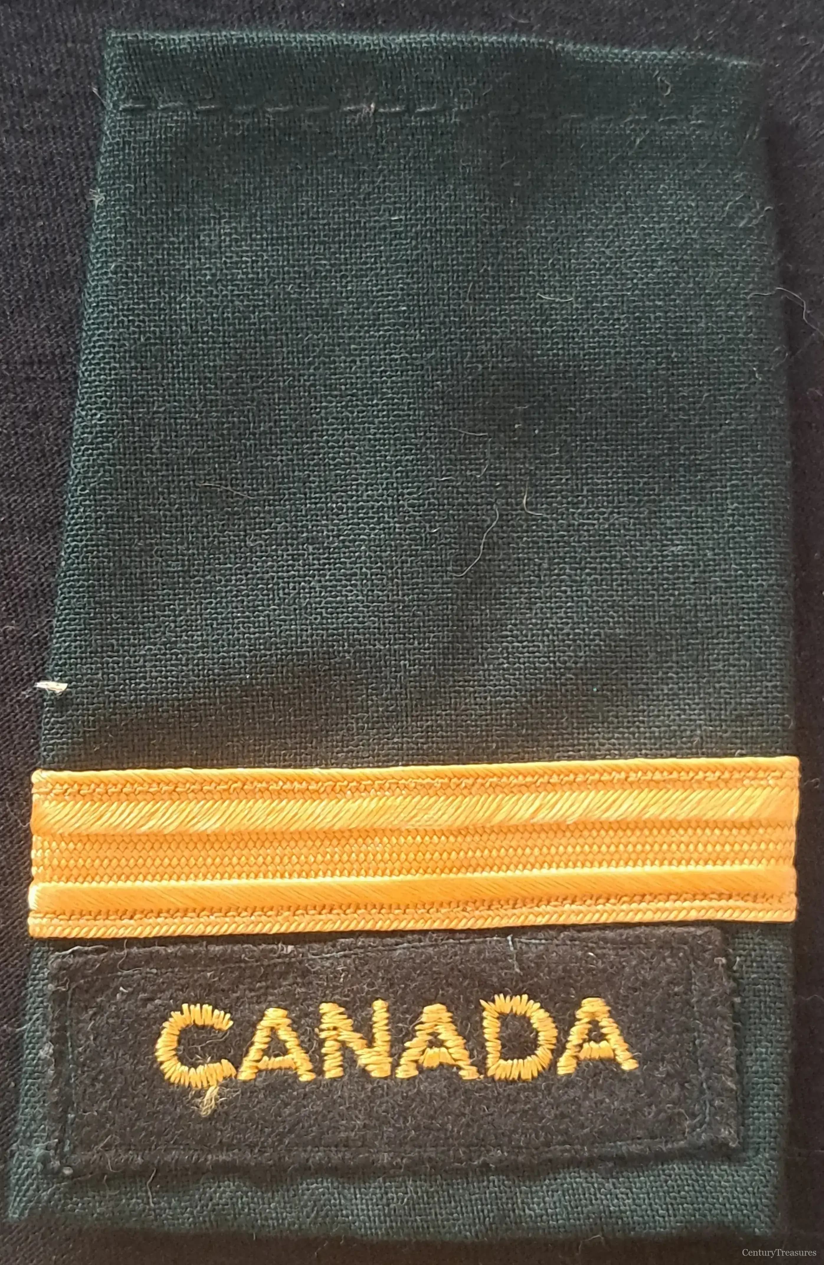 Canadian Armed Forces Rank Slip-On - Second Lieutenant