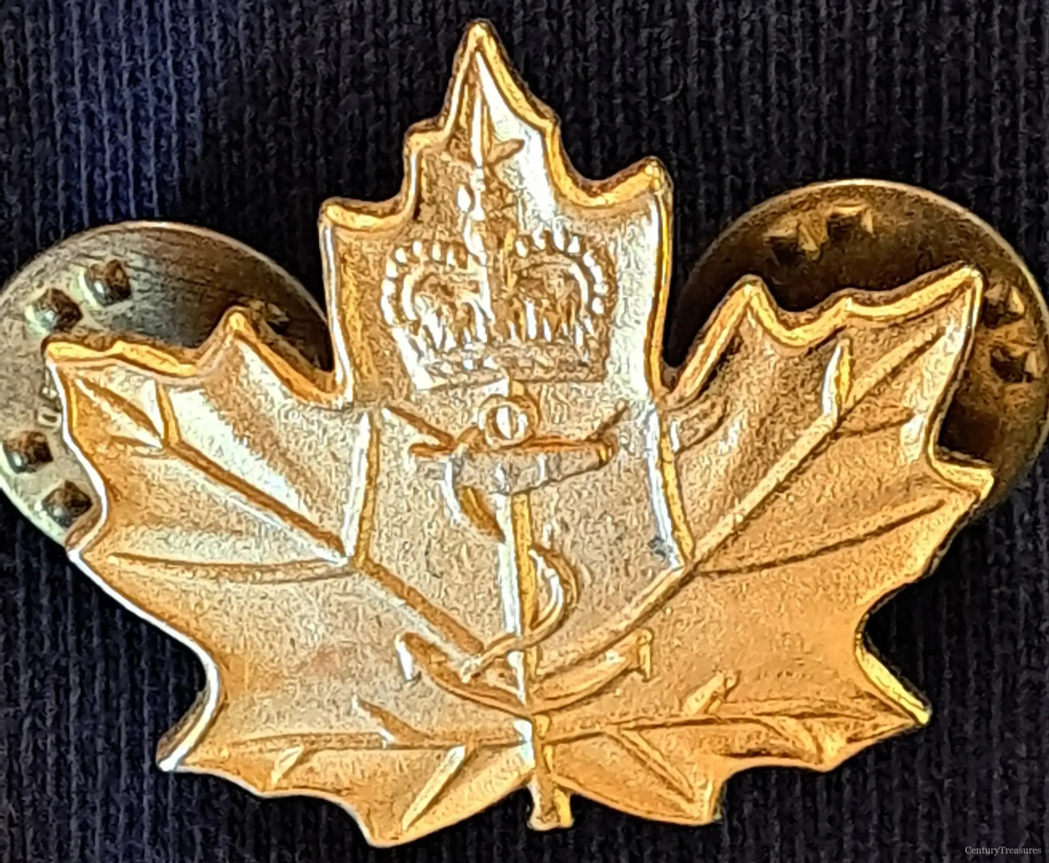 Cadet Instructors Cadre (CIC) Sea Element collar badge
