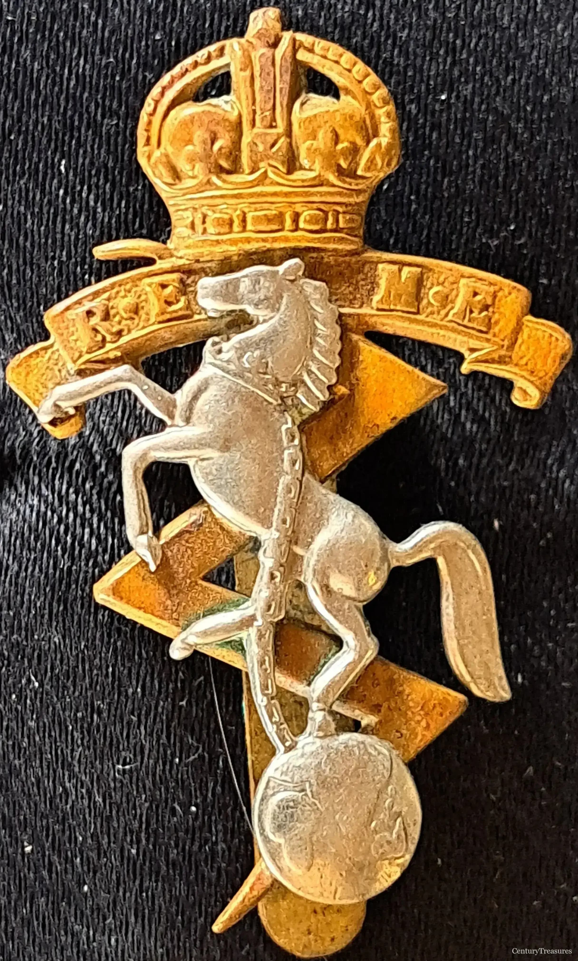 Royal Electrical and Mechanical Engineers Cap Badge