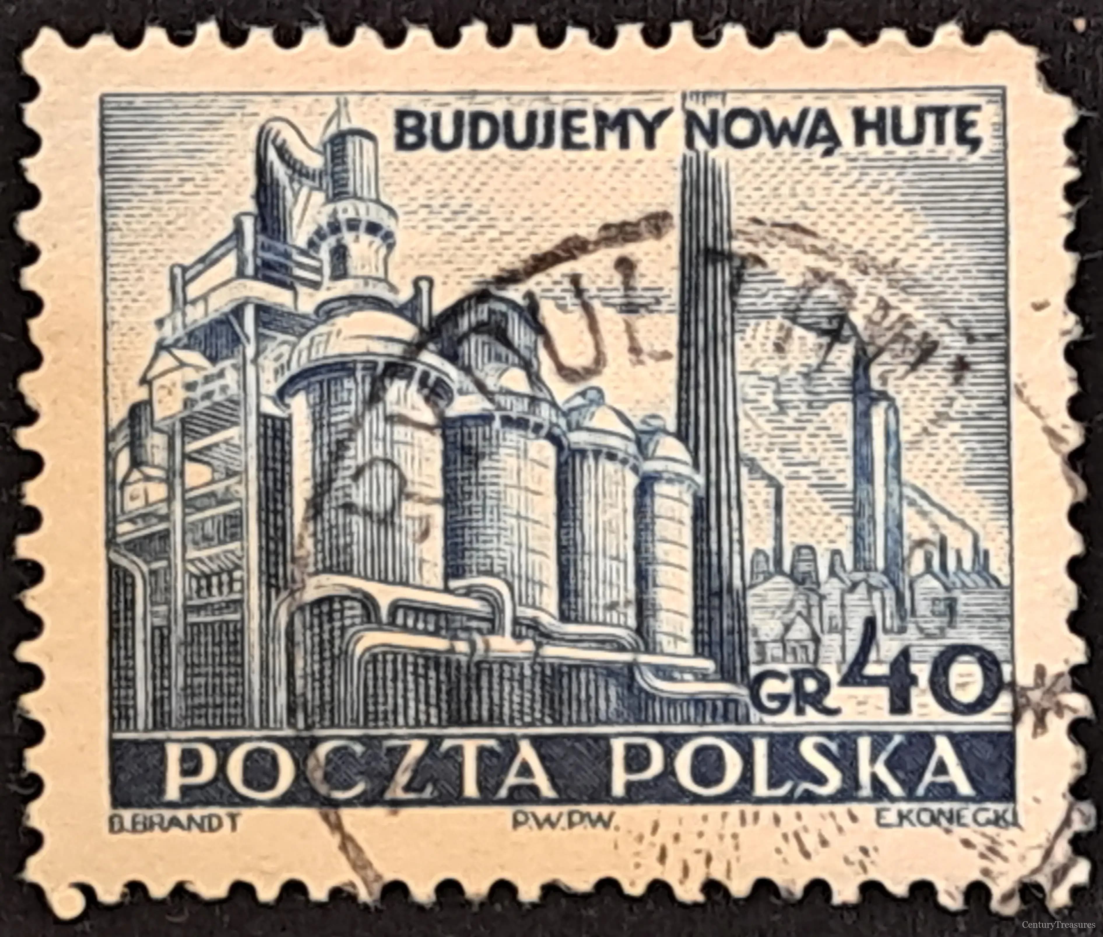 Poland Nowa Huta Steelworks Commemorative