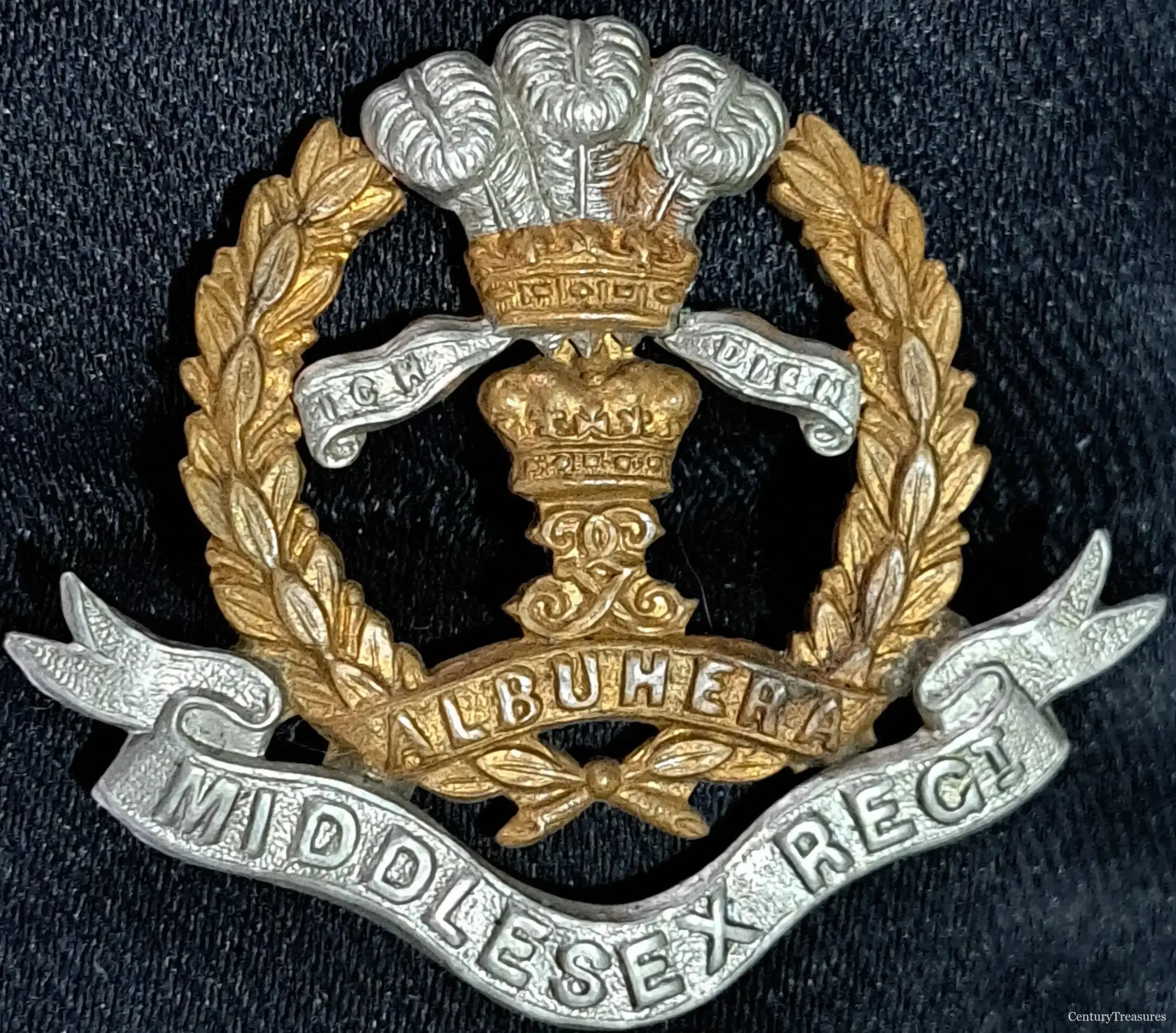 Middlesex Regiment Cap Badge