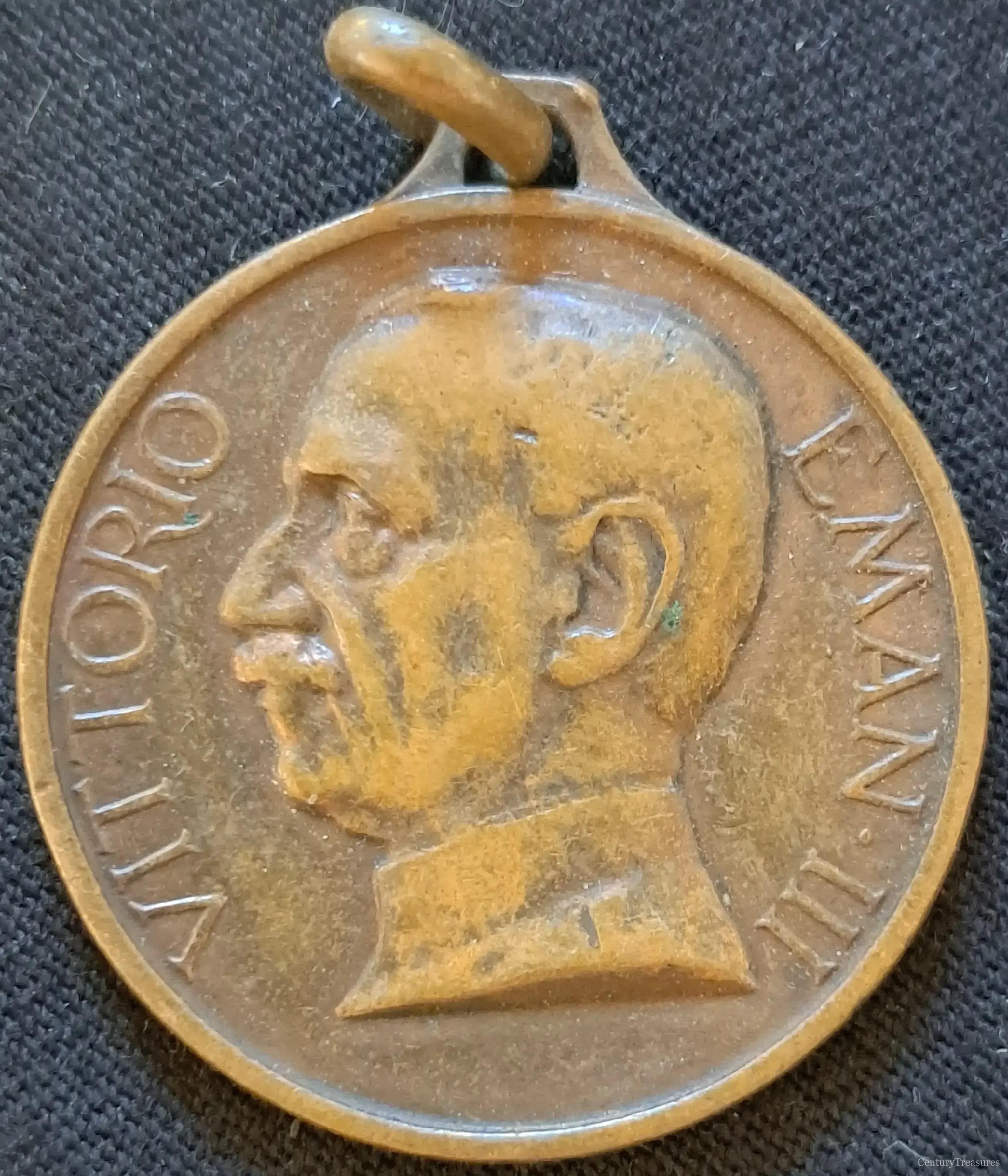 Italian Military Shooting Competition Medal