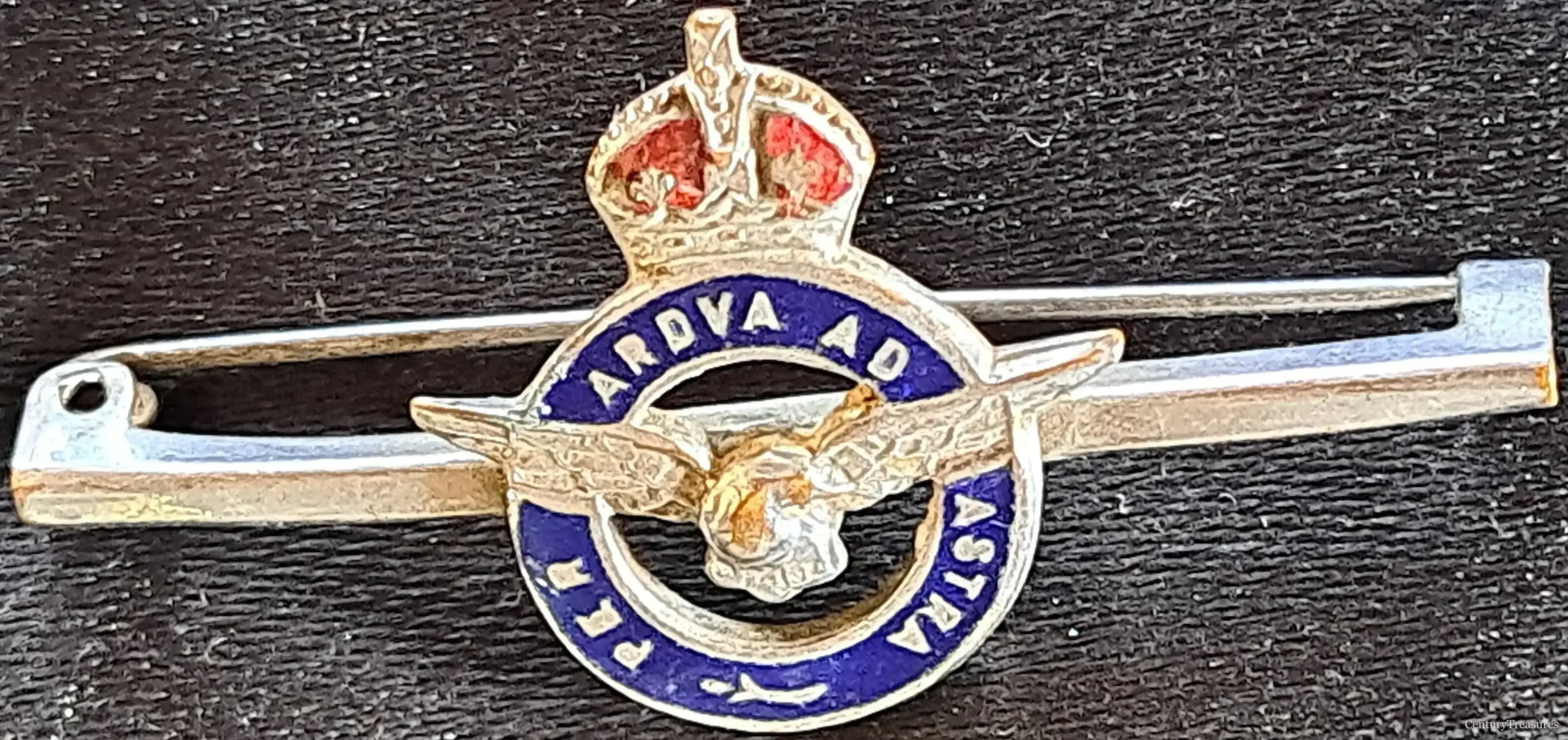 Royal Air Force Sweetheart Bar Brooch