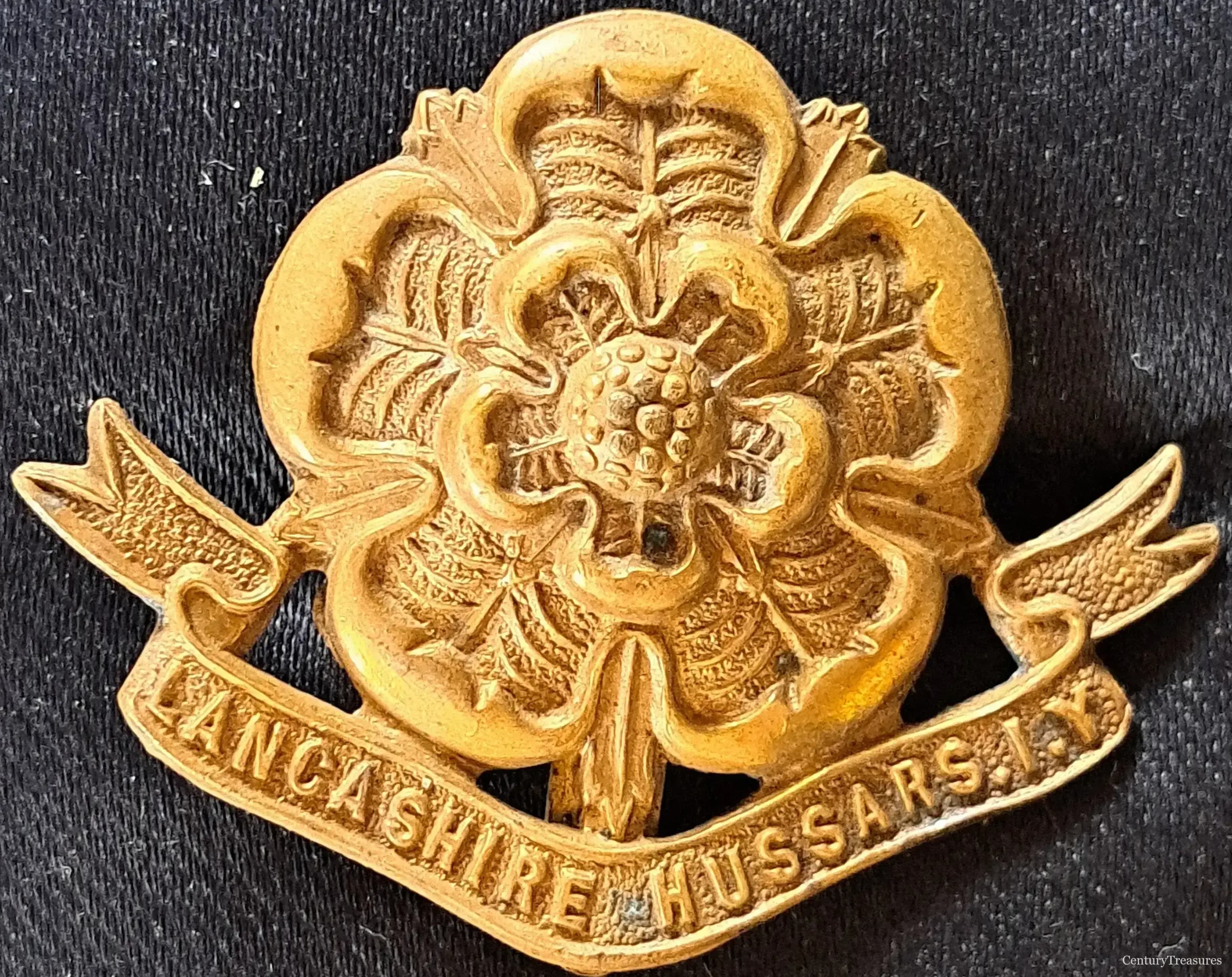 Lancashire Hussars Imperial Yeomanry Cap Badge