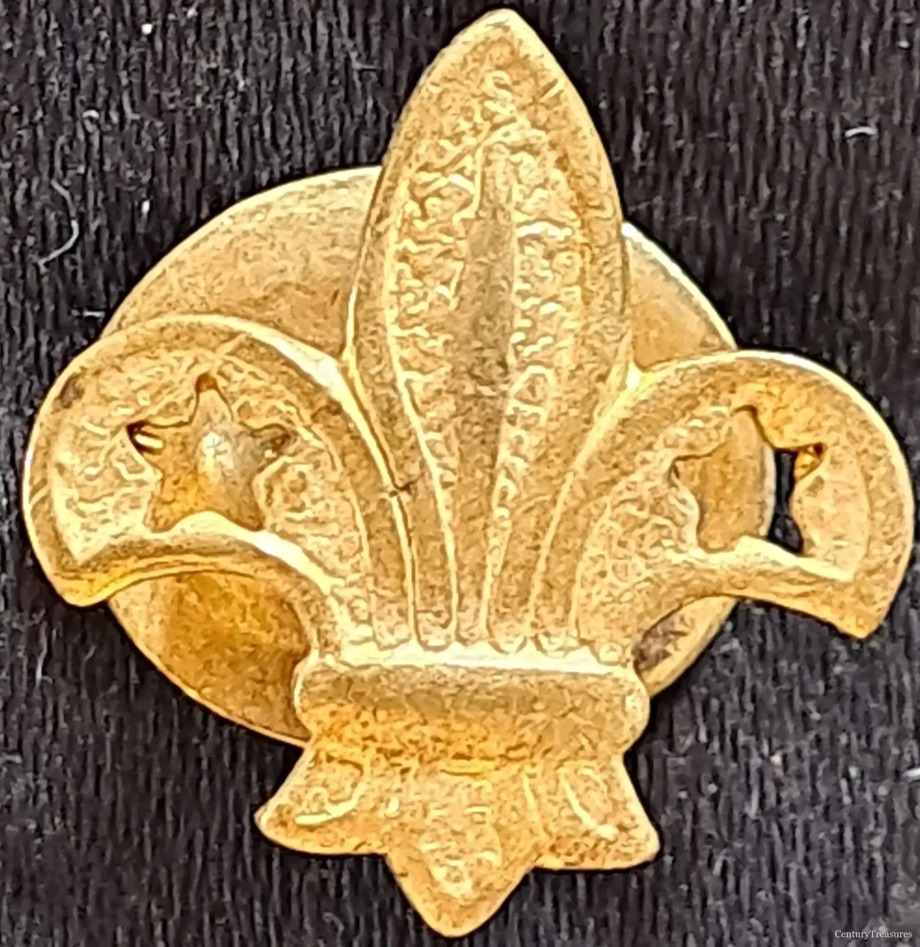 Early Boy Scouts Tenderfoot Brass Rank Badge