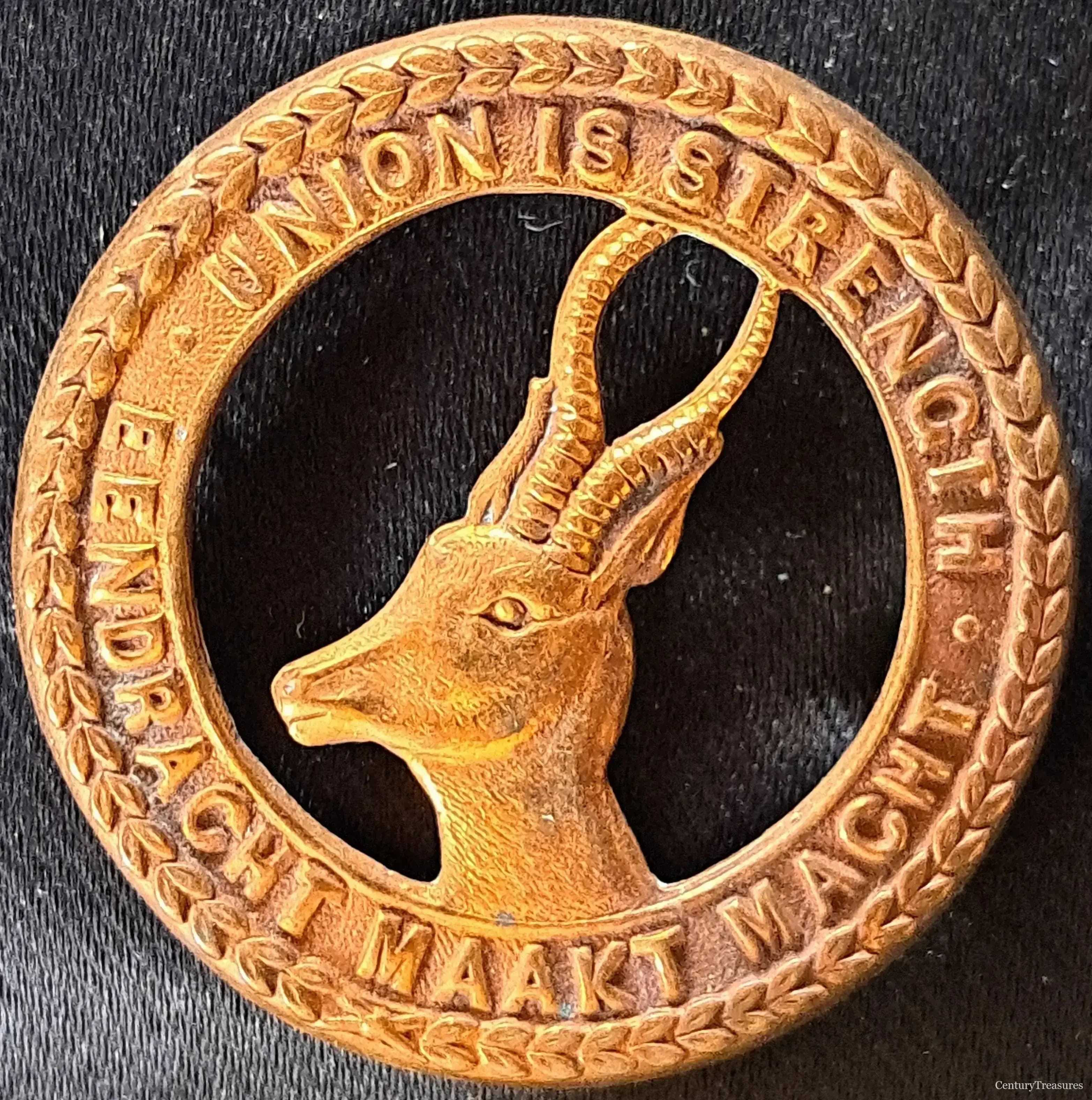 South African General Service Cap Badge