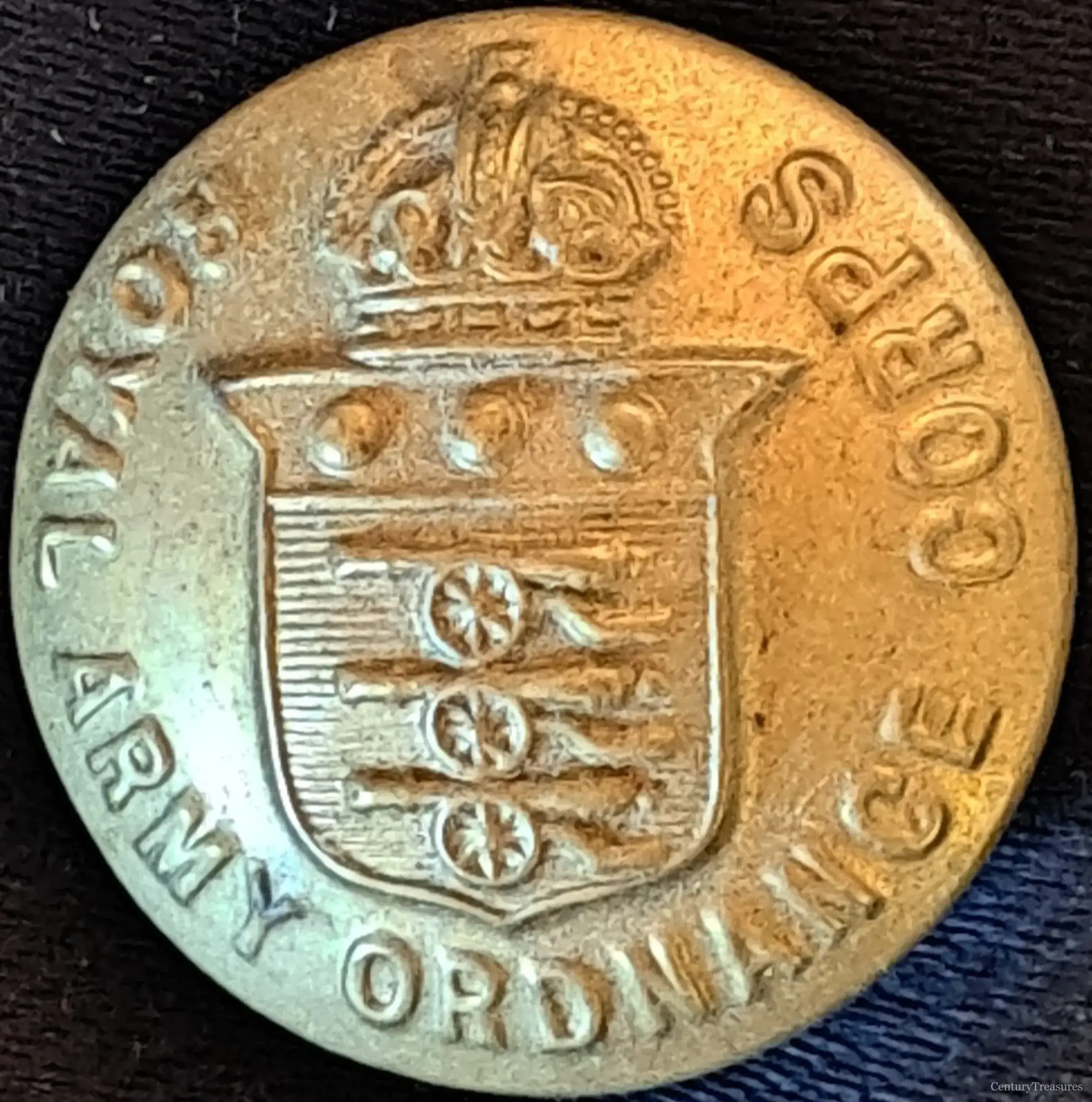 Royal Army Ordnance Corps Button