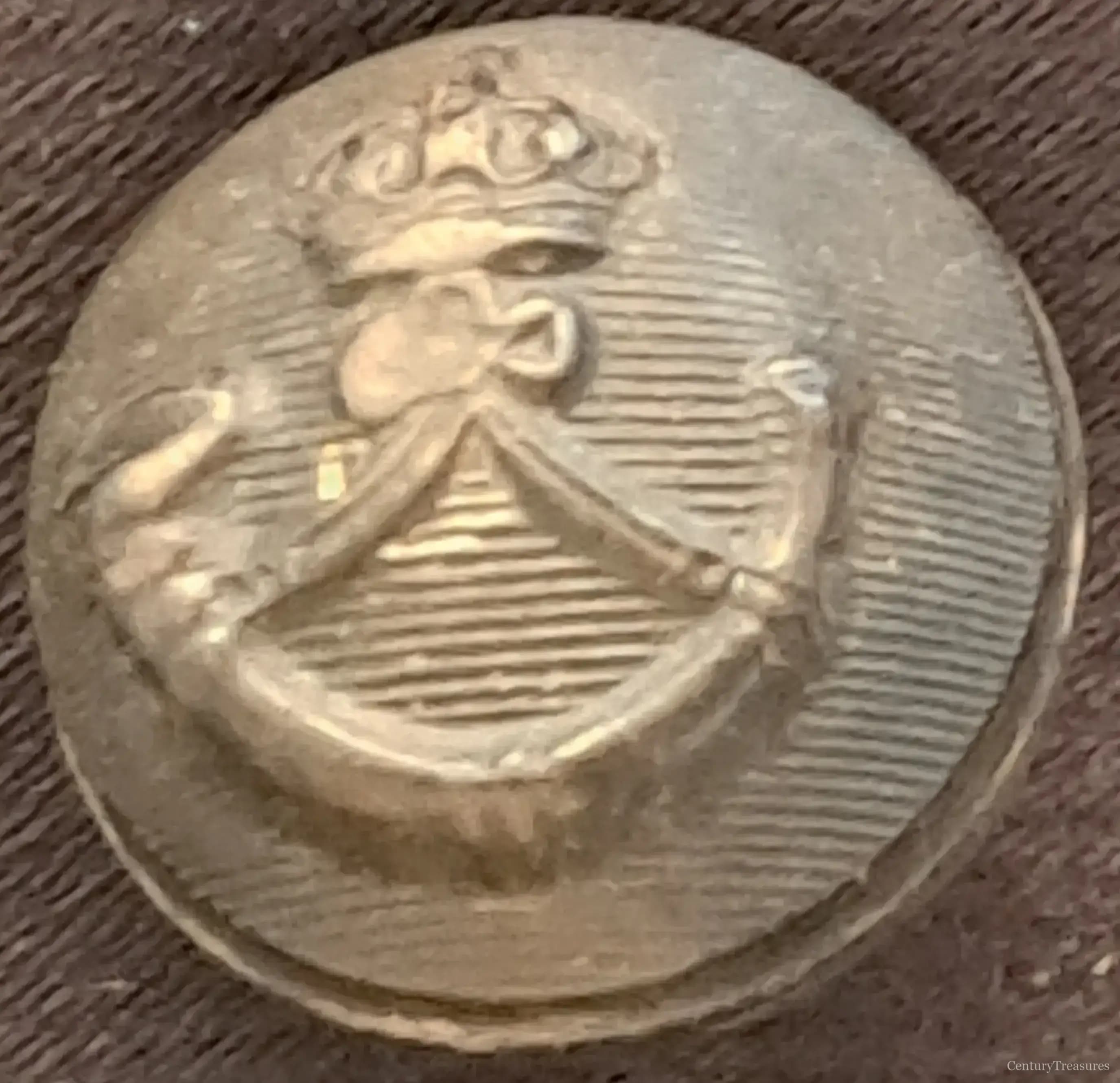 British Light Infantry Button 