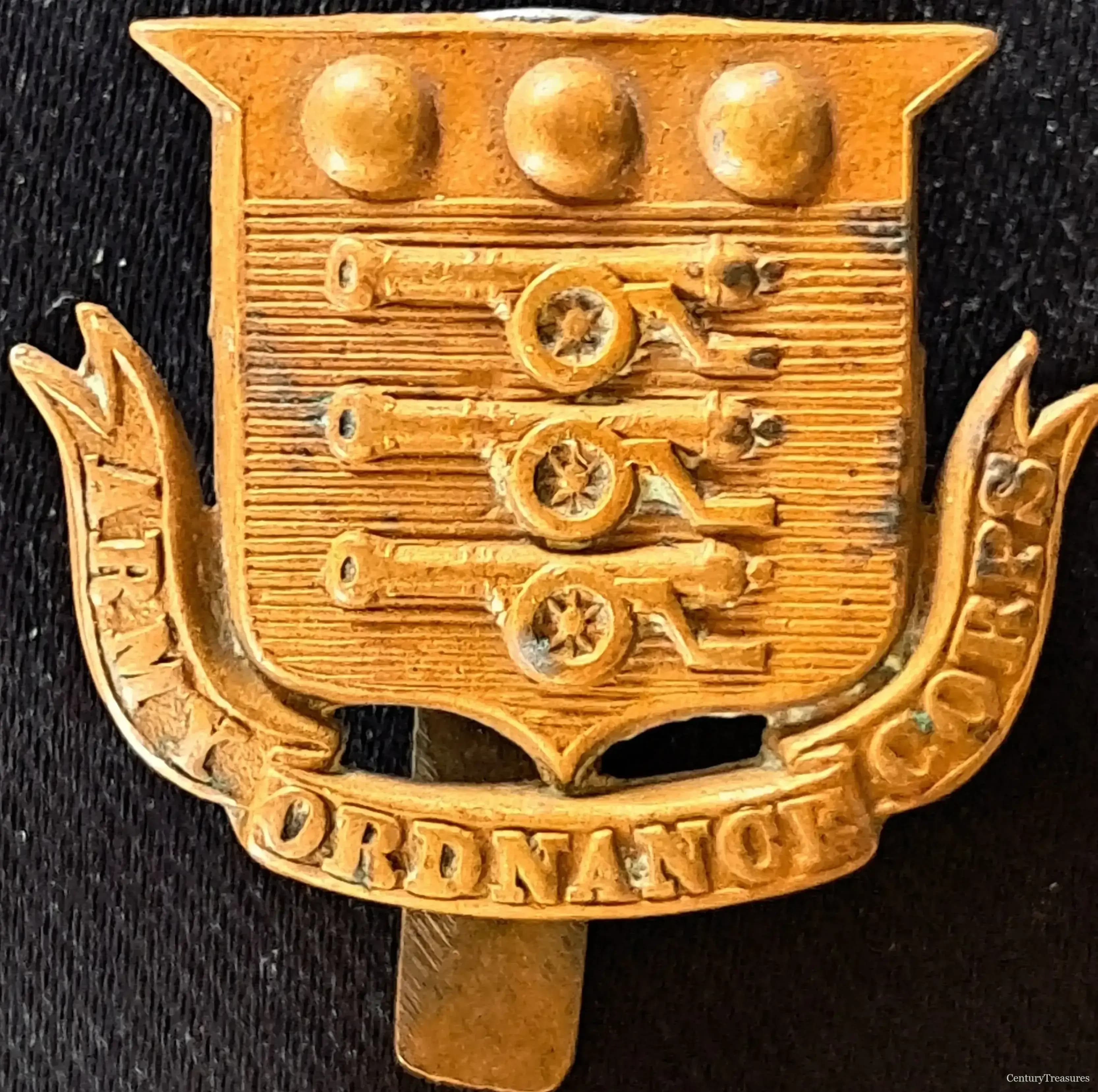 Army Ordnance Corps Cap Badge
