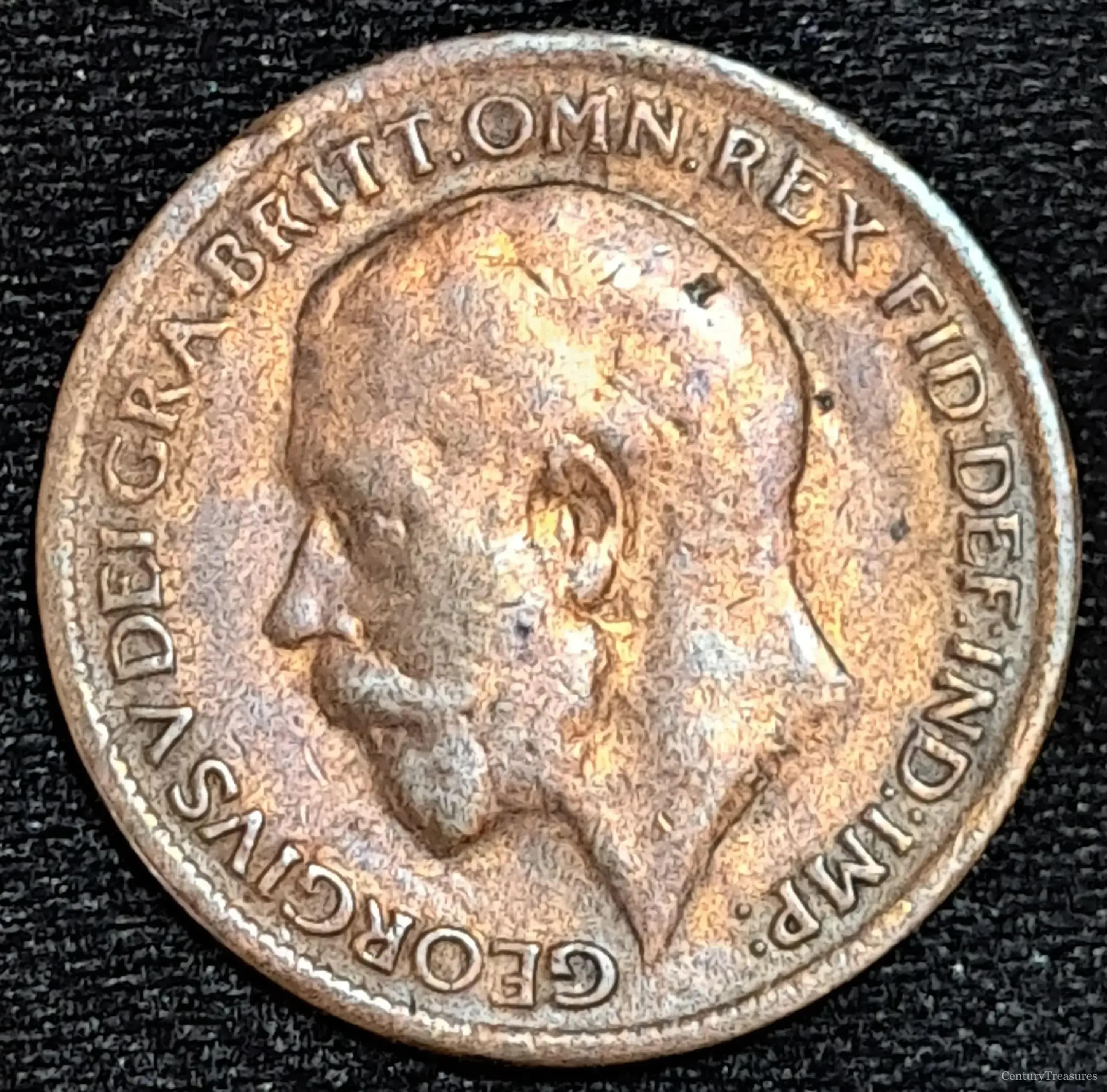 UK 1919 Farthing