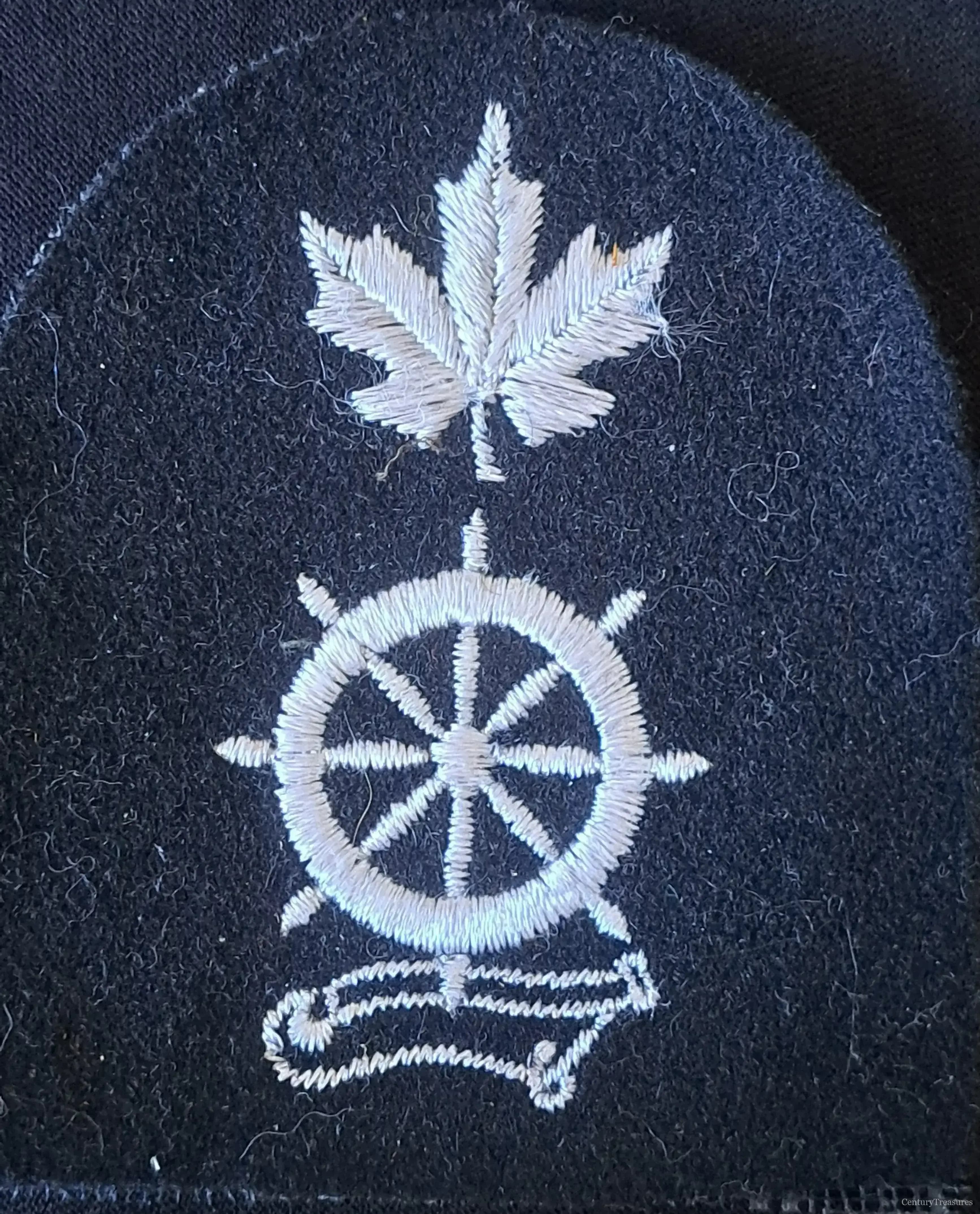 Royal Canadian Navy Quartermaster Trade Badge