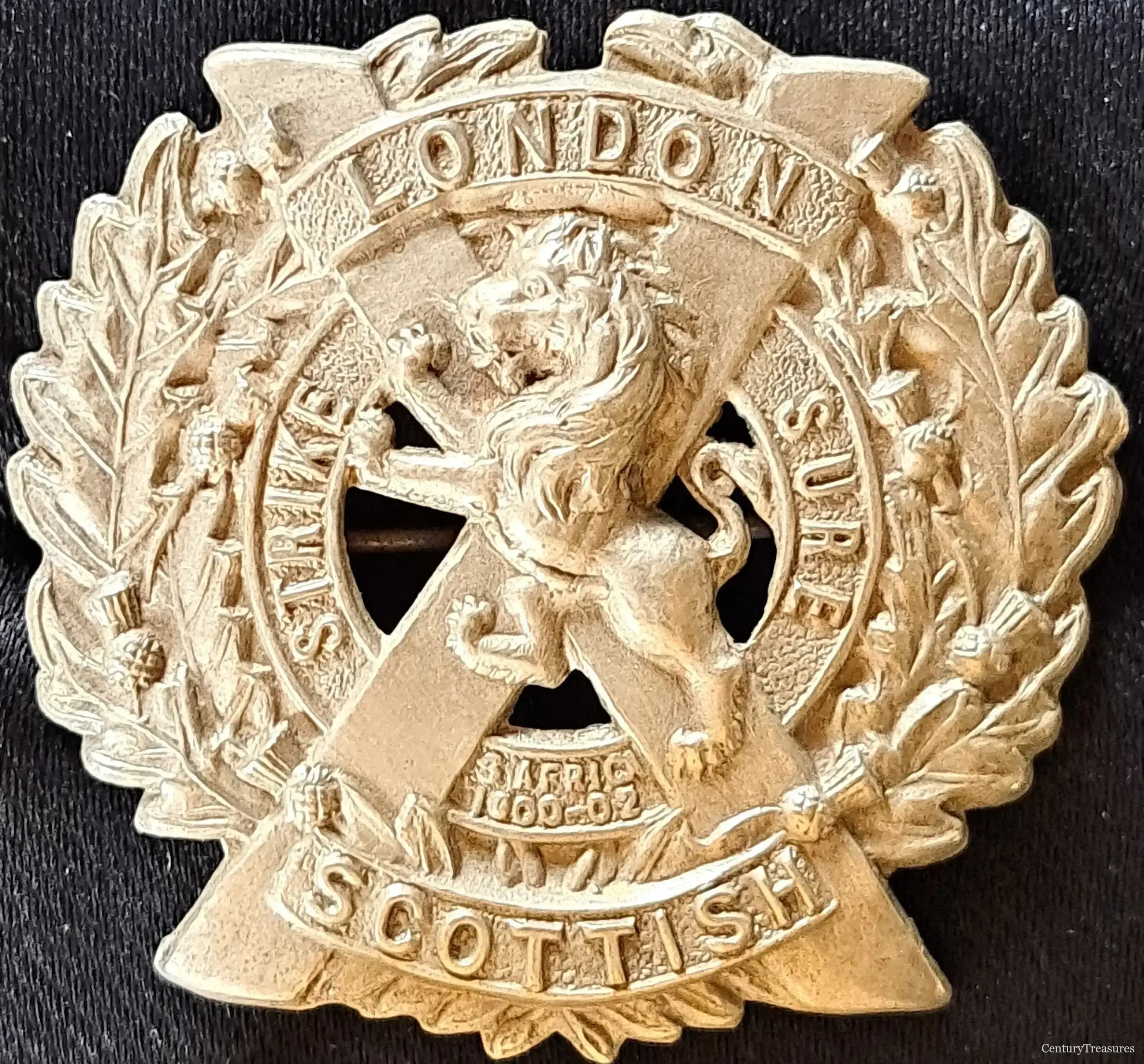 London Scottish Regiment Cap Badge