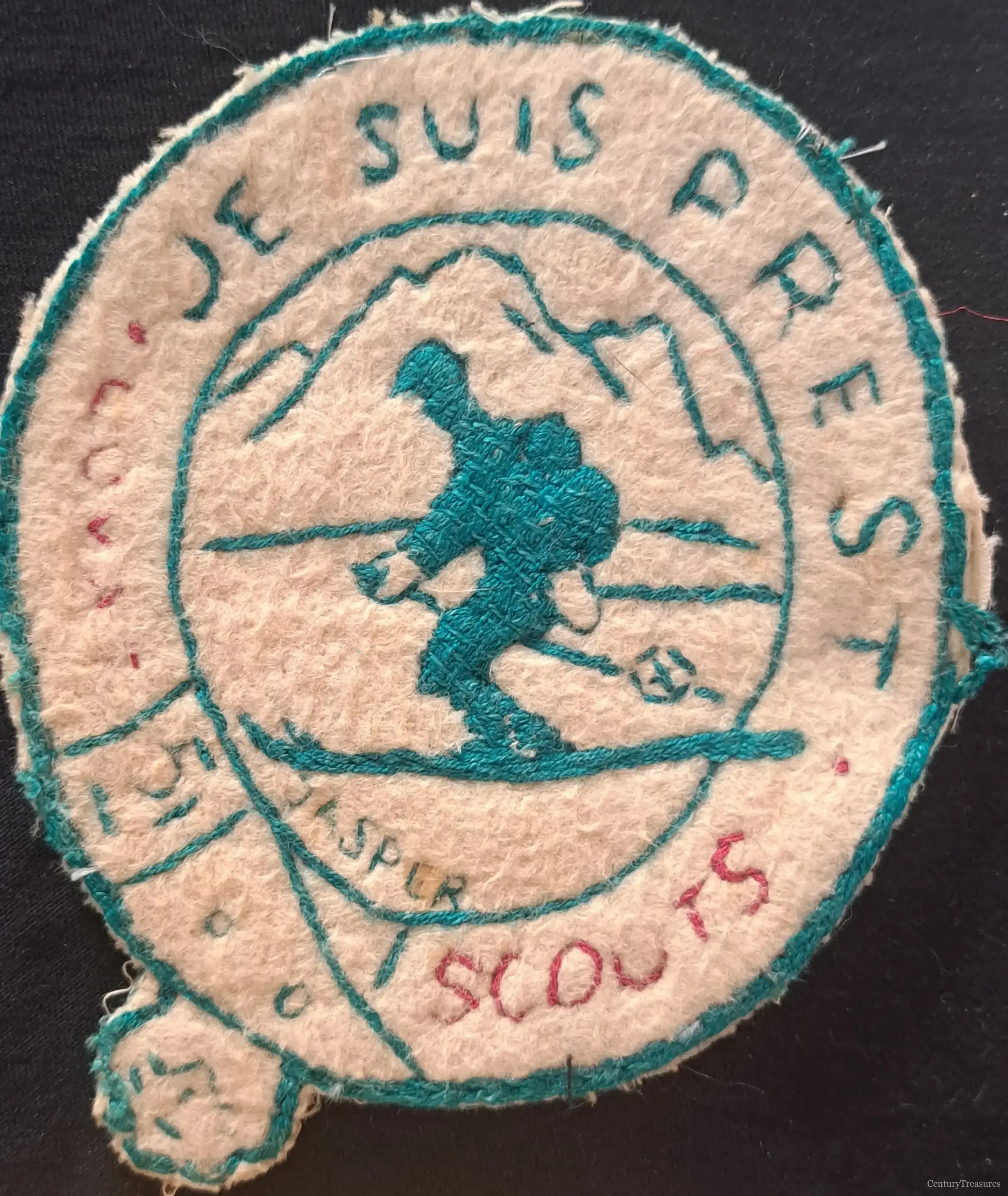Lovat Scouts WWII Jasper Training Blazer Patch