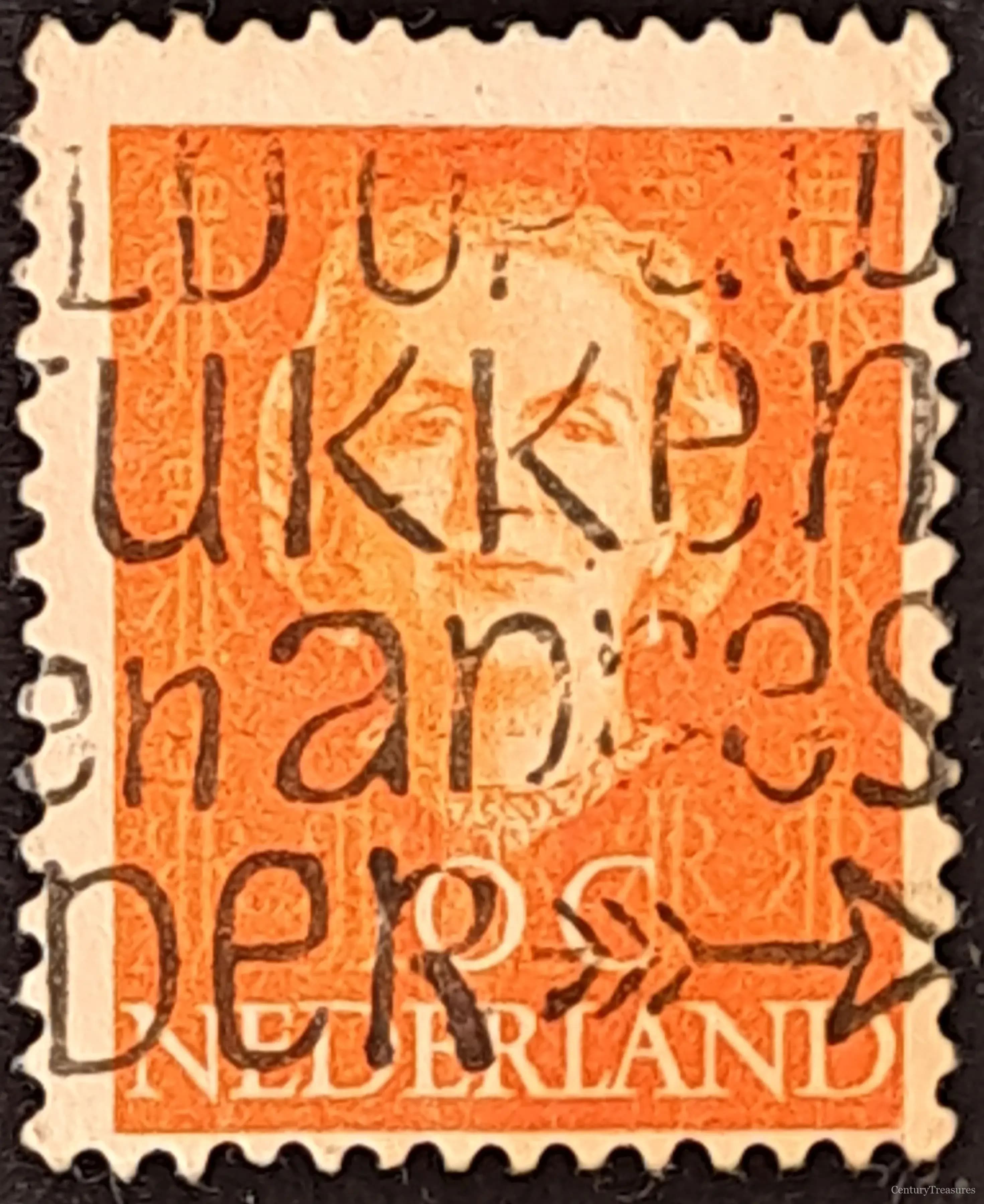 Netherlands Queen Juliana Orange Definitive