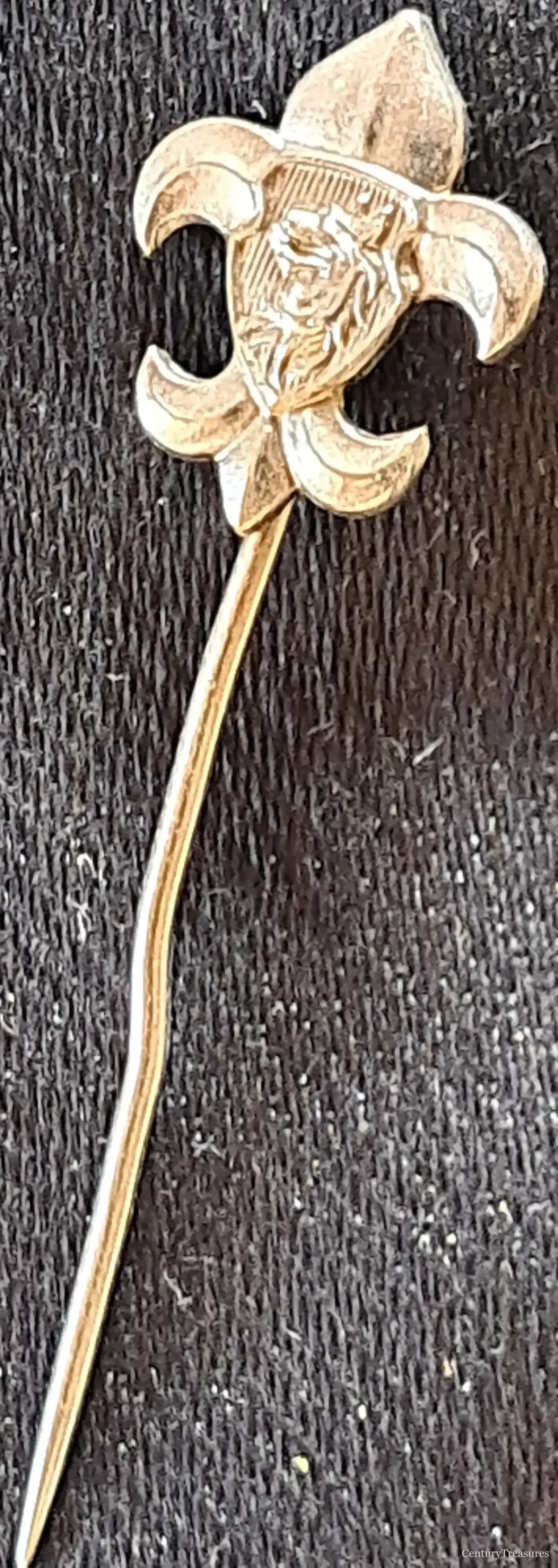 Junák Czech Scouting Fleur-de-Lis Pin