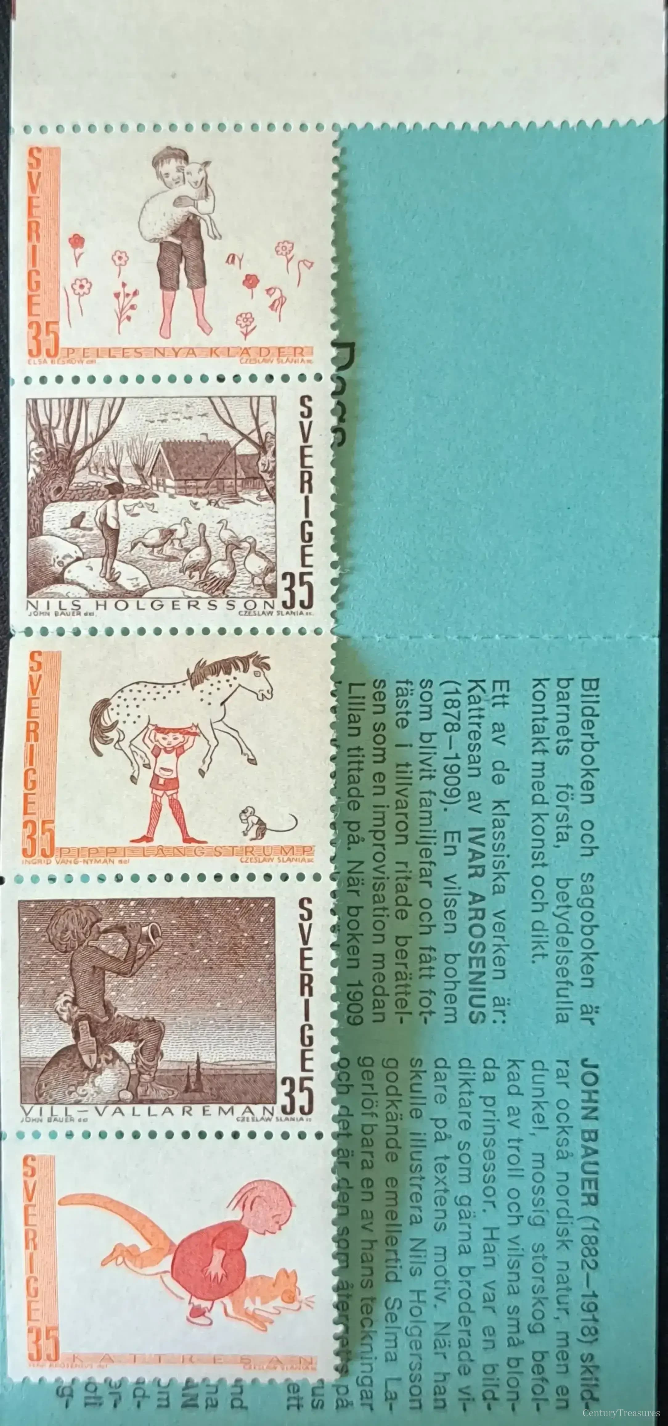 Swedish Fairy Tales Half Booklet
