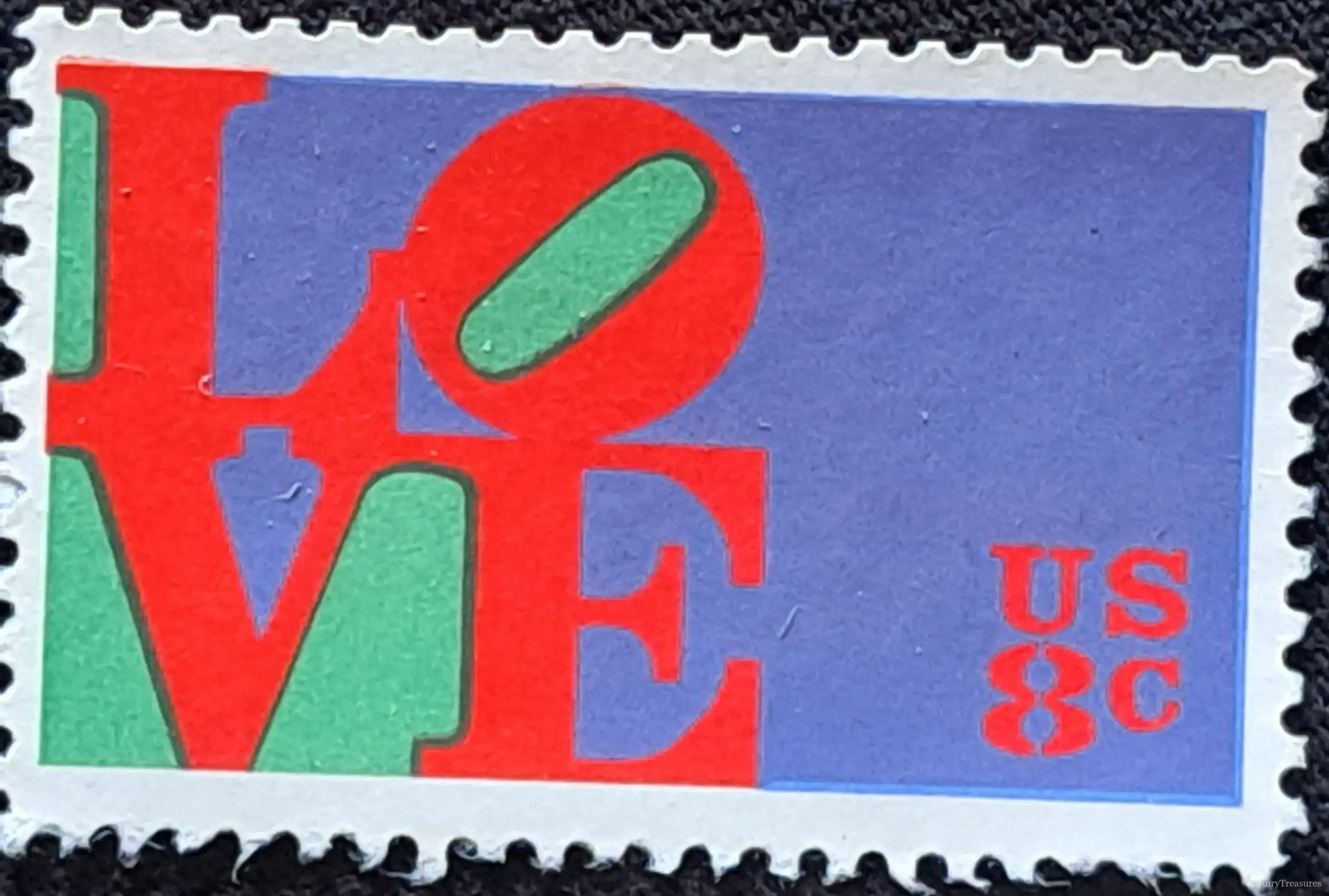 United States Robert Indiana LOVE Issue