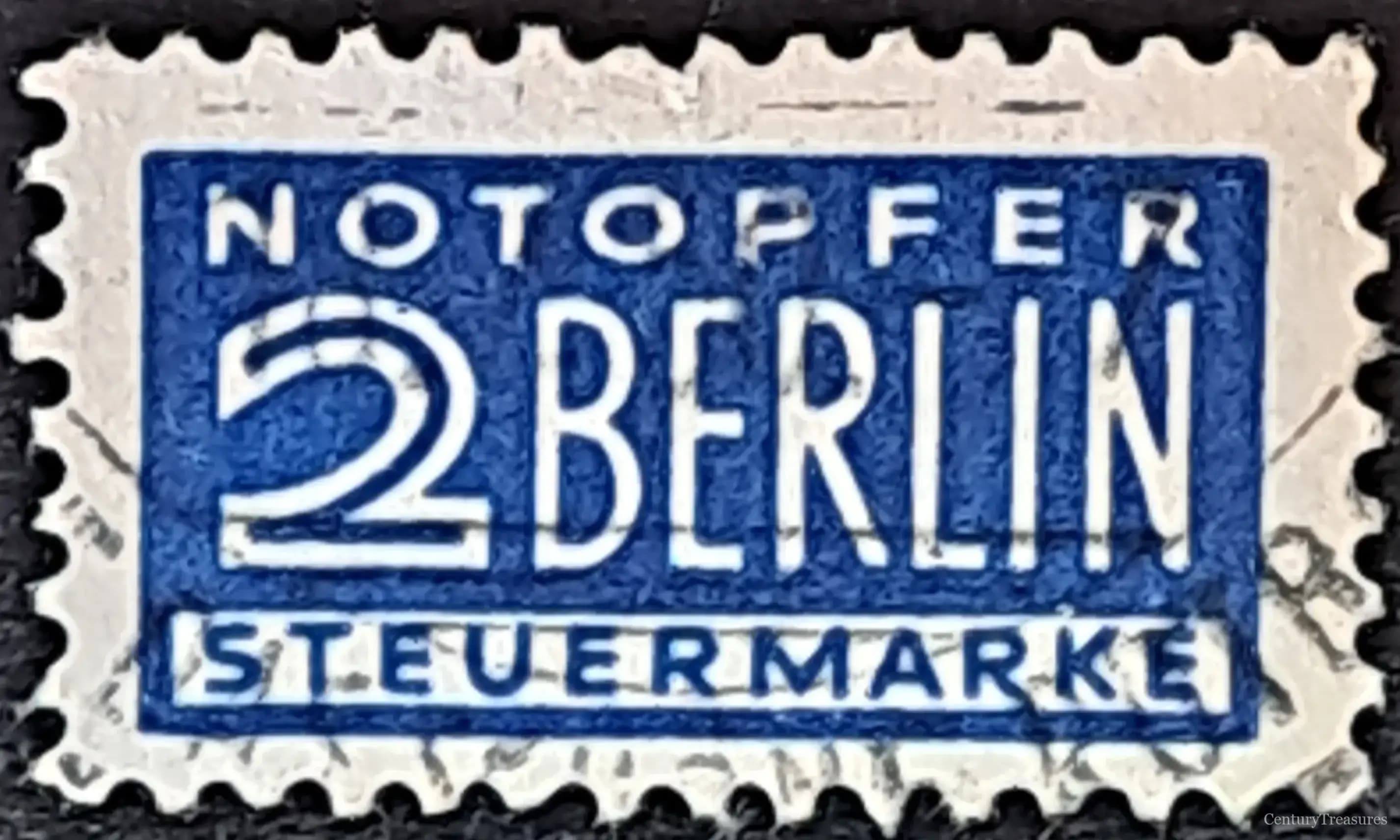 "Notopfer Berlin" postal tax stamp
