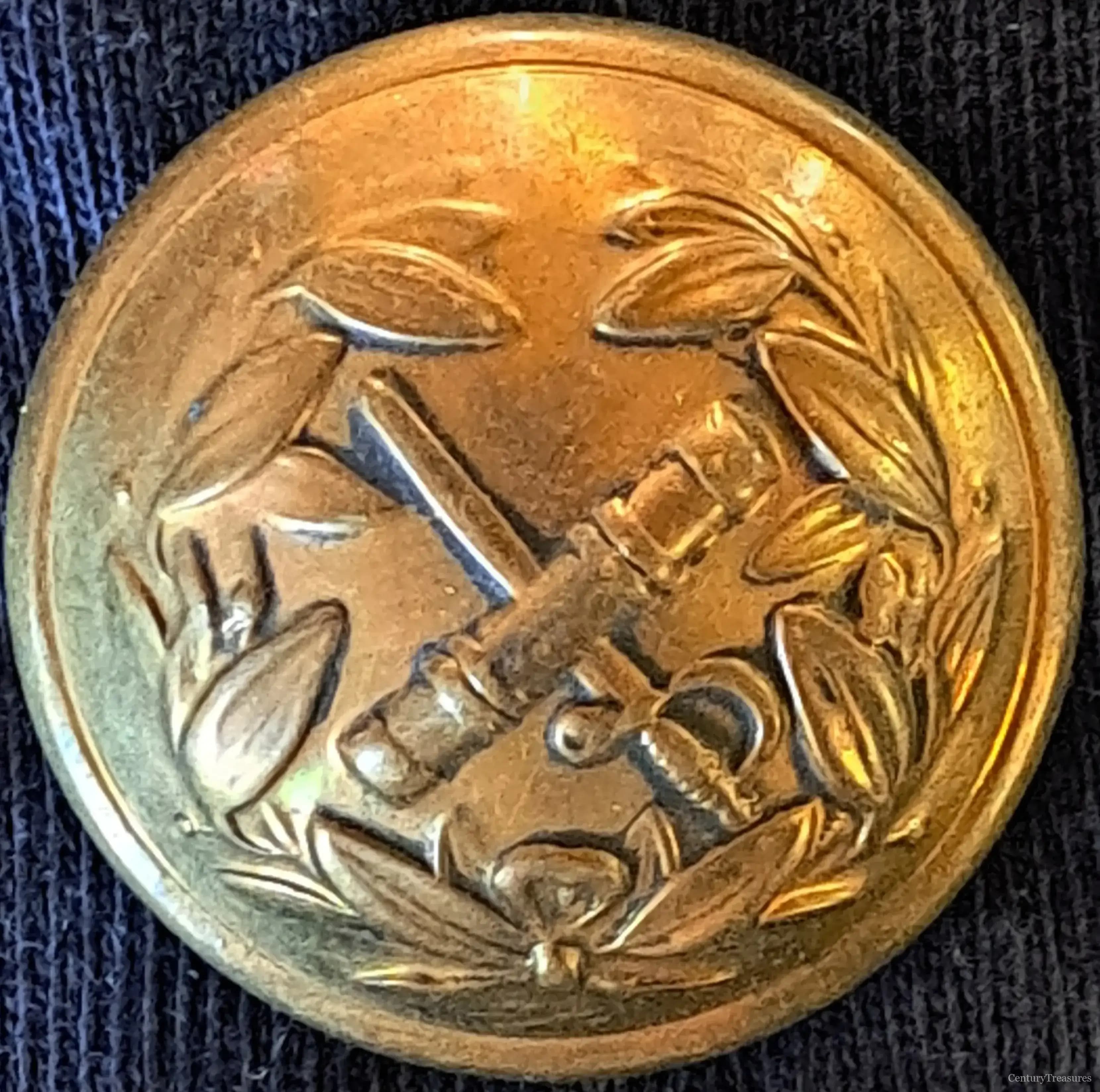 British General’s Rank Button