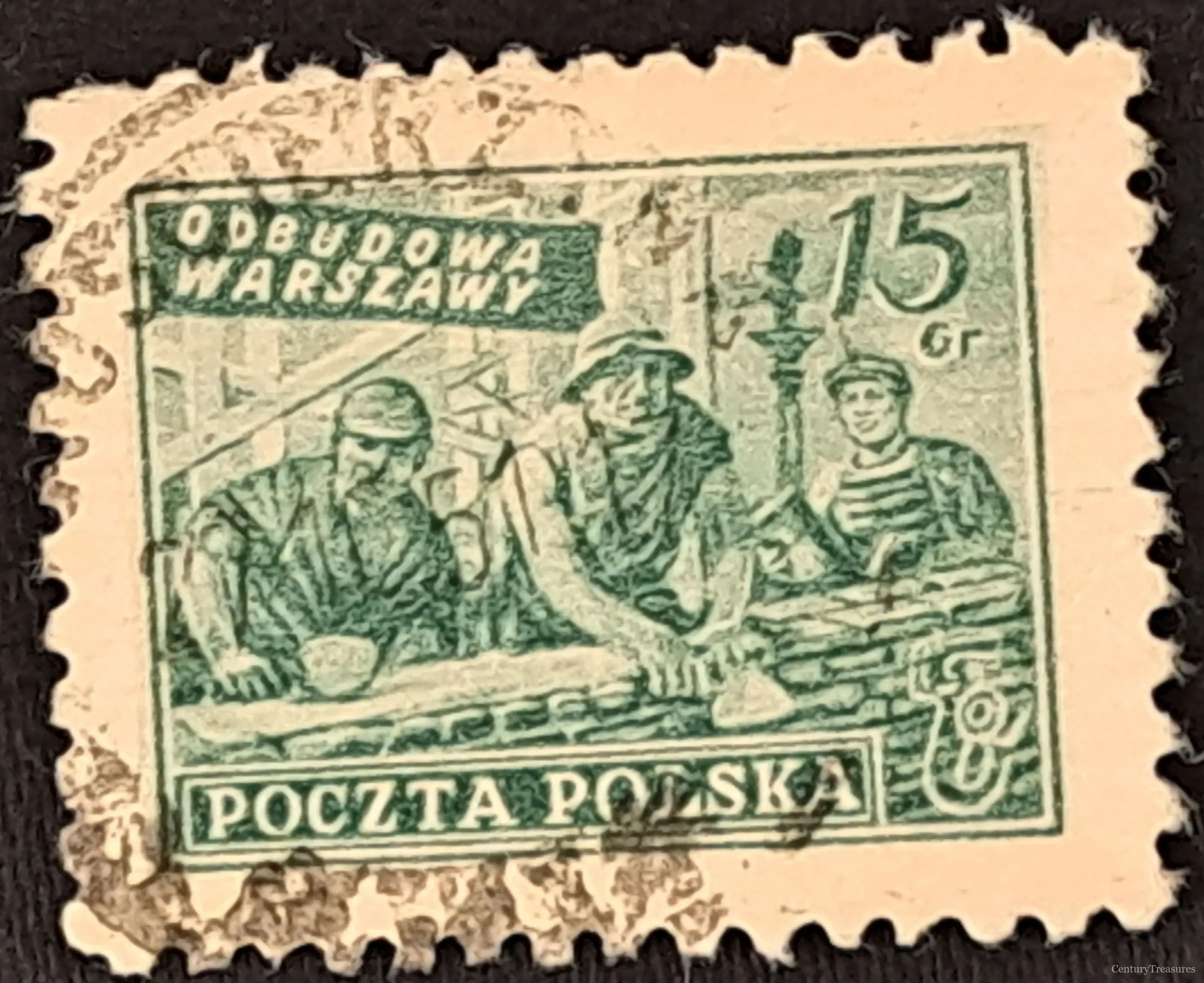Reconstruction of Warsaw 15-Groszy Bricklayers Issue