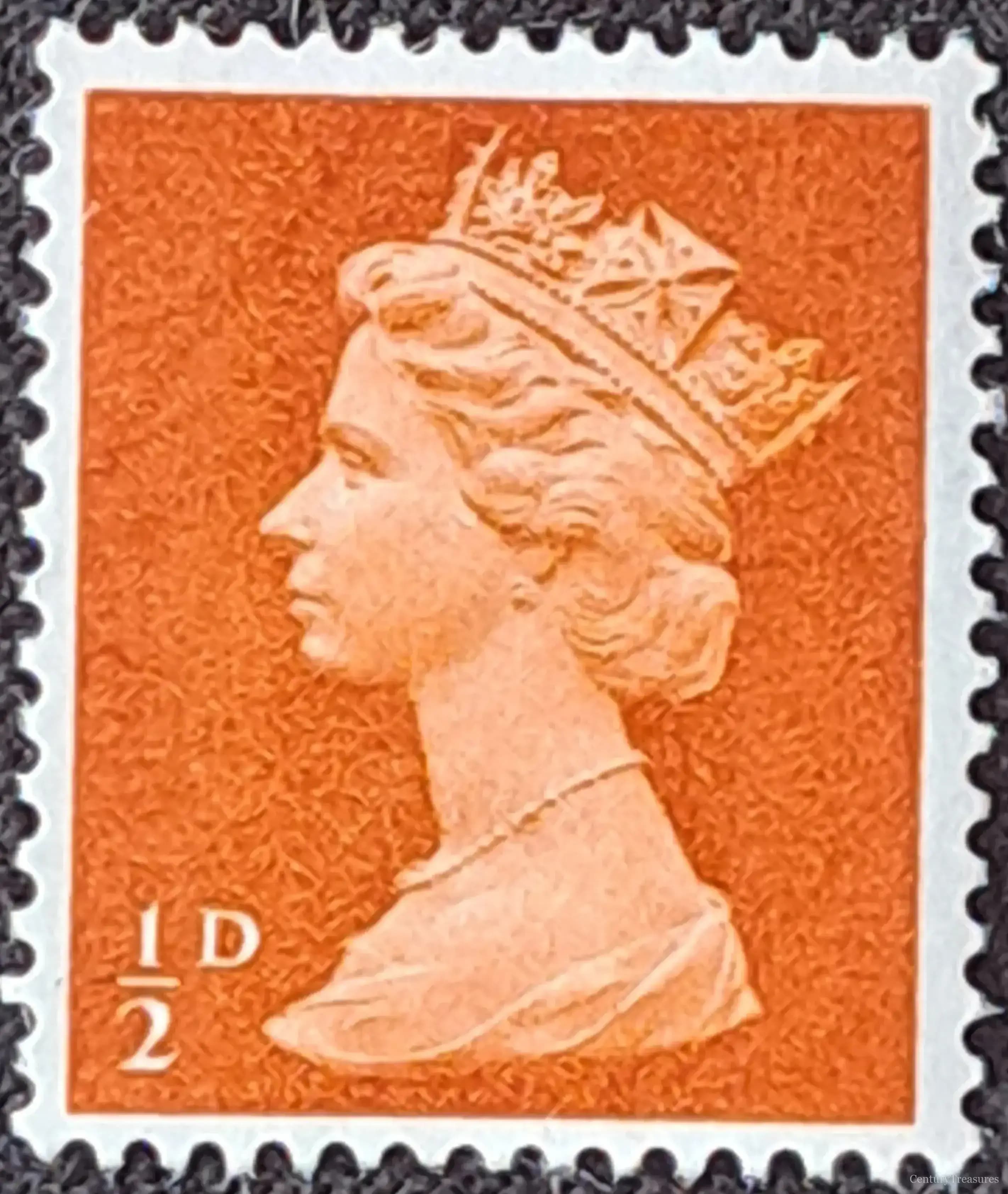 Queen Elizabeth II Machin Head Definitive