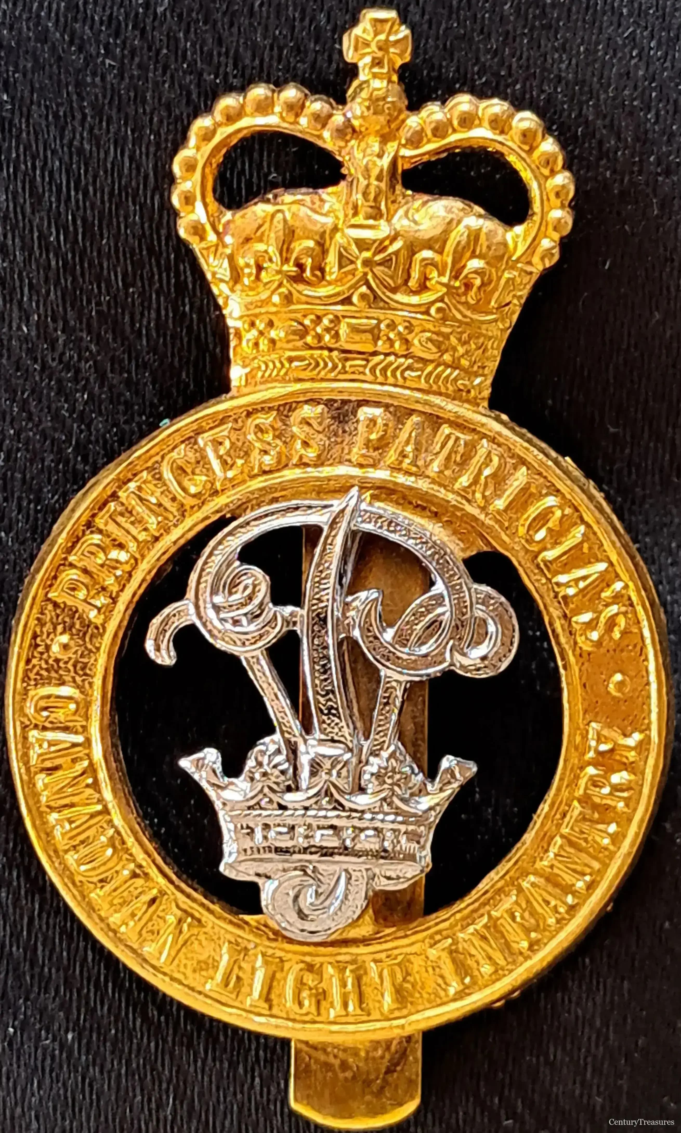 Princess Patricia’s Canadian Light Infantry Cap Badge