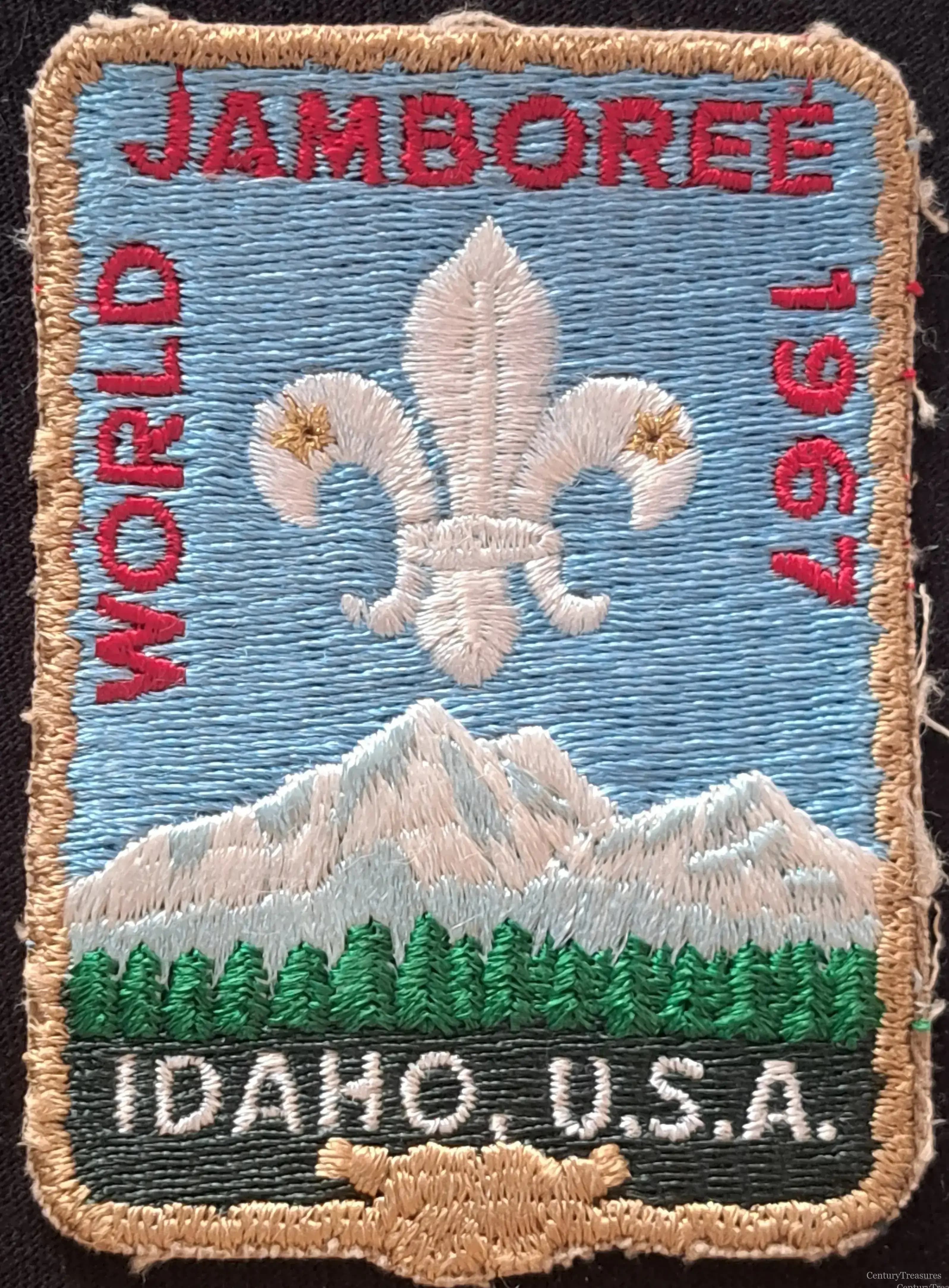 World Scout Jamboree Idaho Pocket Patch