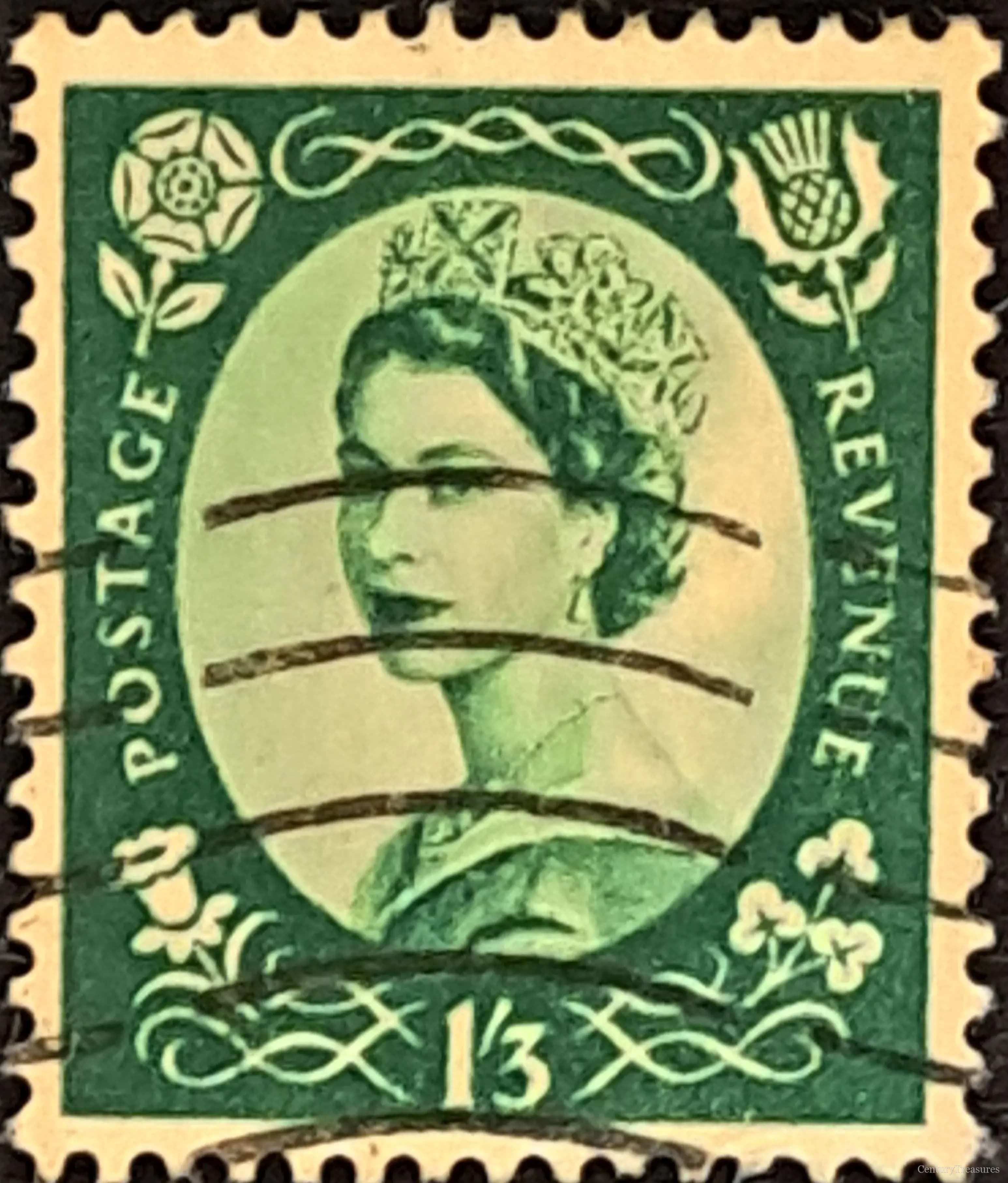 Great Britain Pre-Decimal National Wilding Stamp