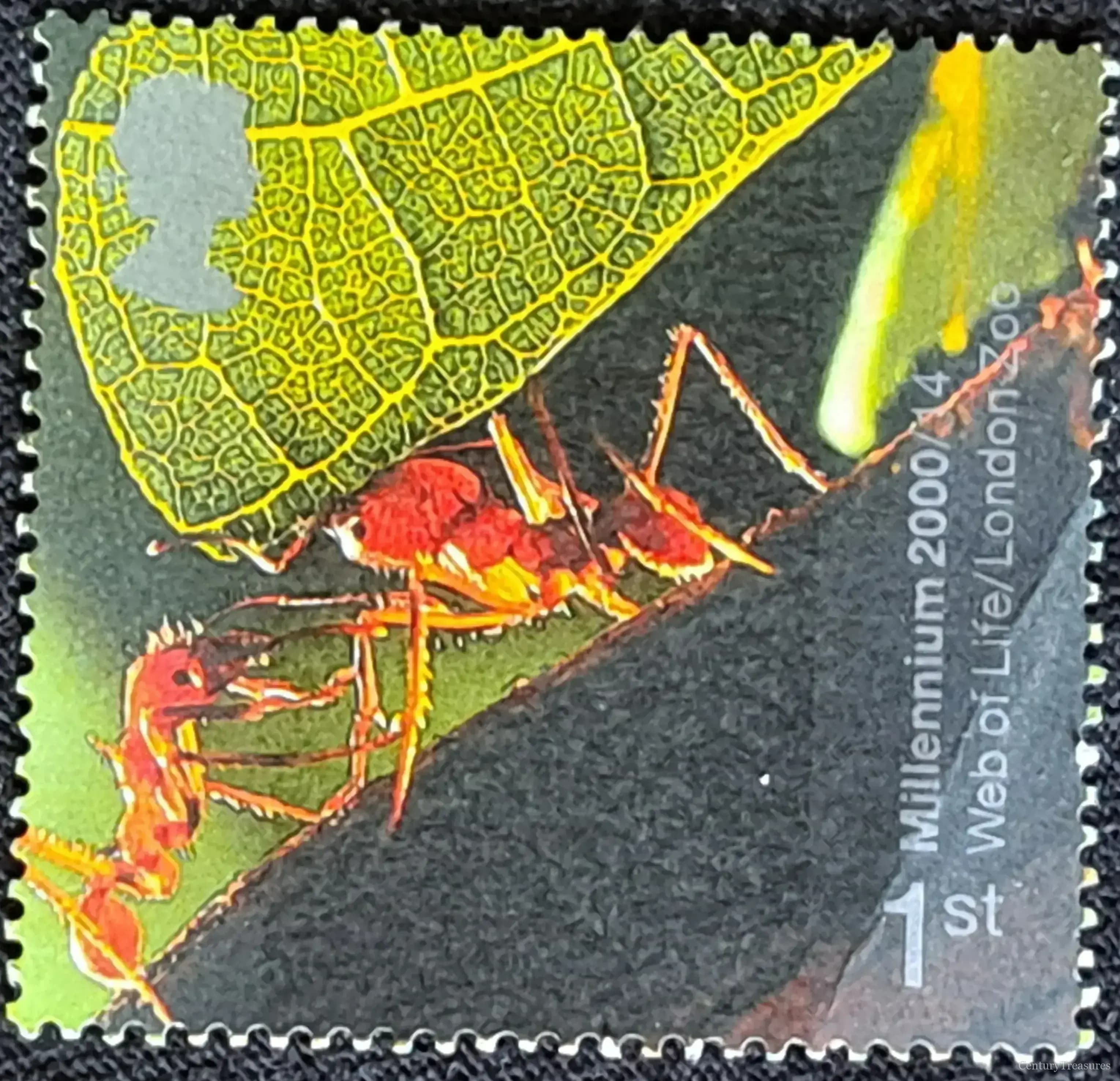 Royal Mail Web of Life Leafcutter Brigade
