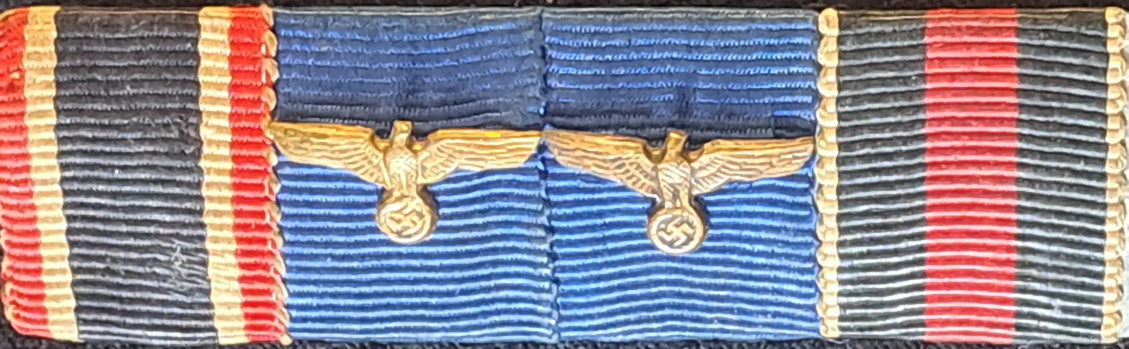 German Long Service Ribbon Bar