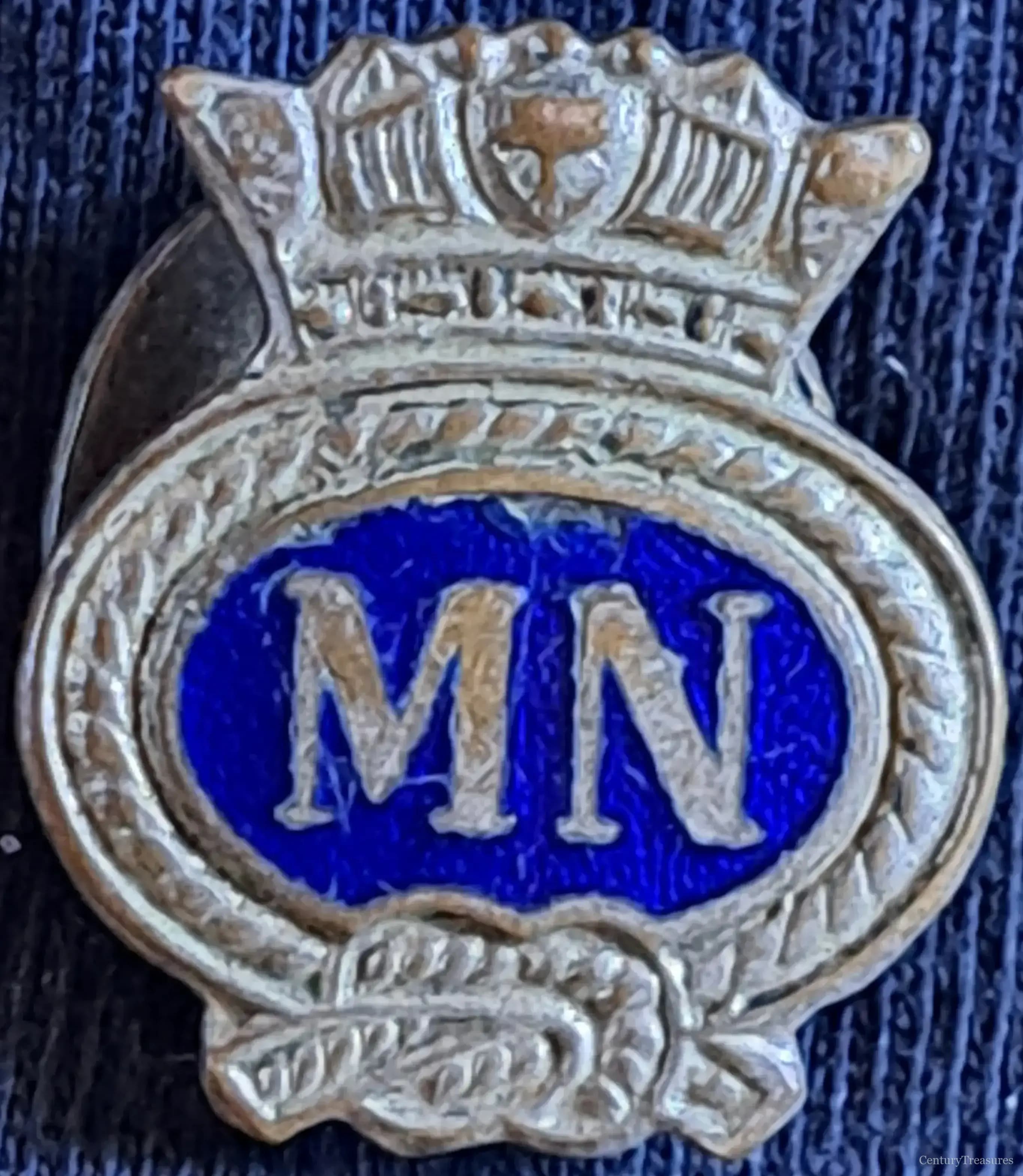 British Merchant Navy Lapel Badge