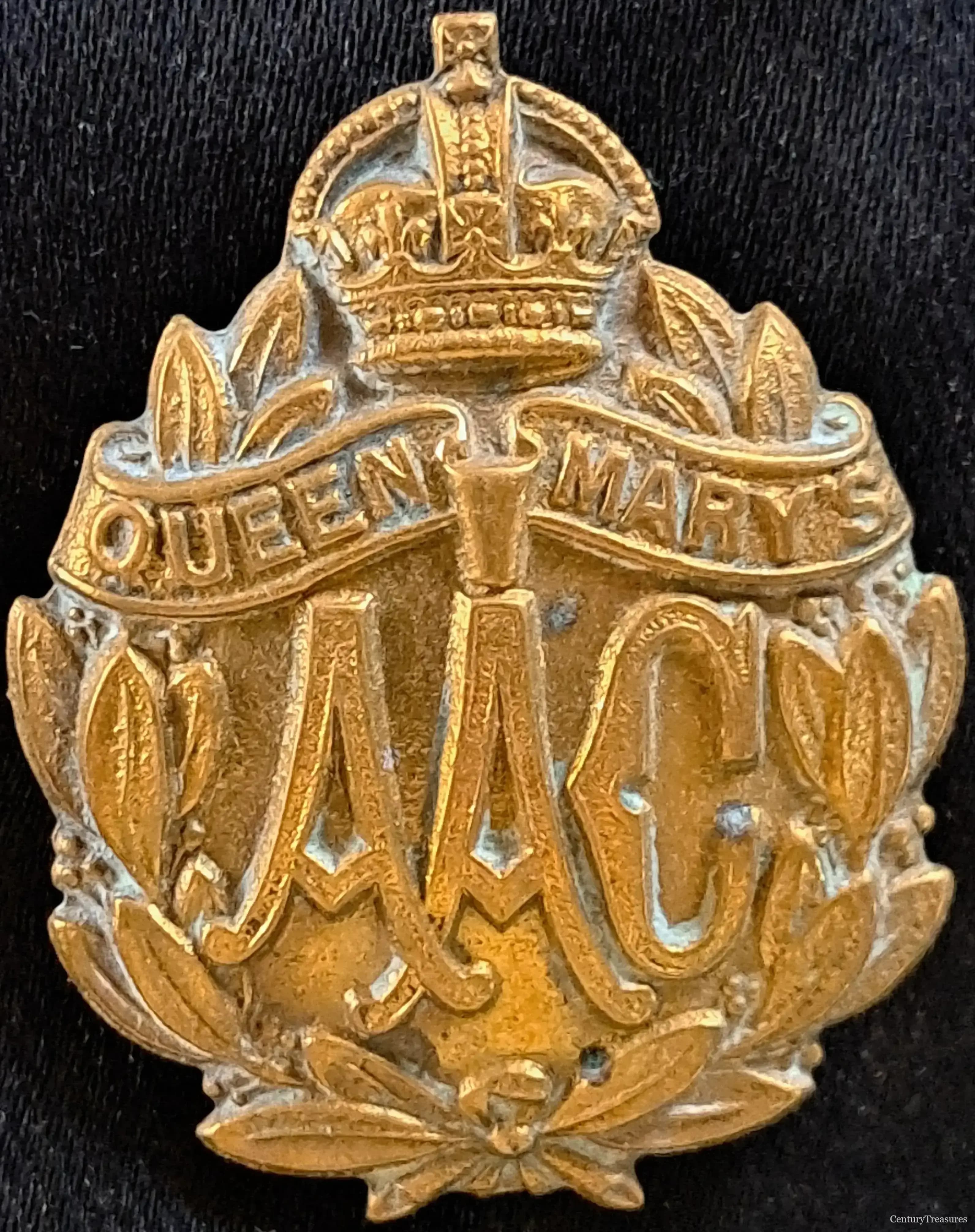 Queen Mary's Army Auxiliary Corps Cap Badge