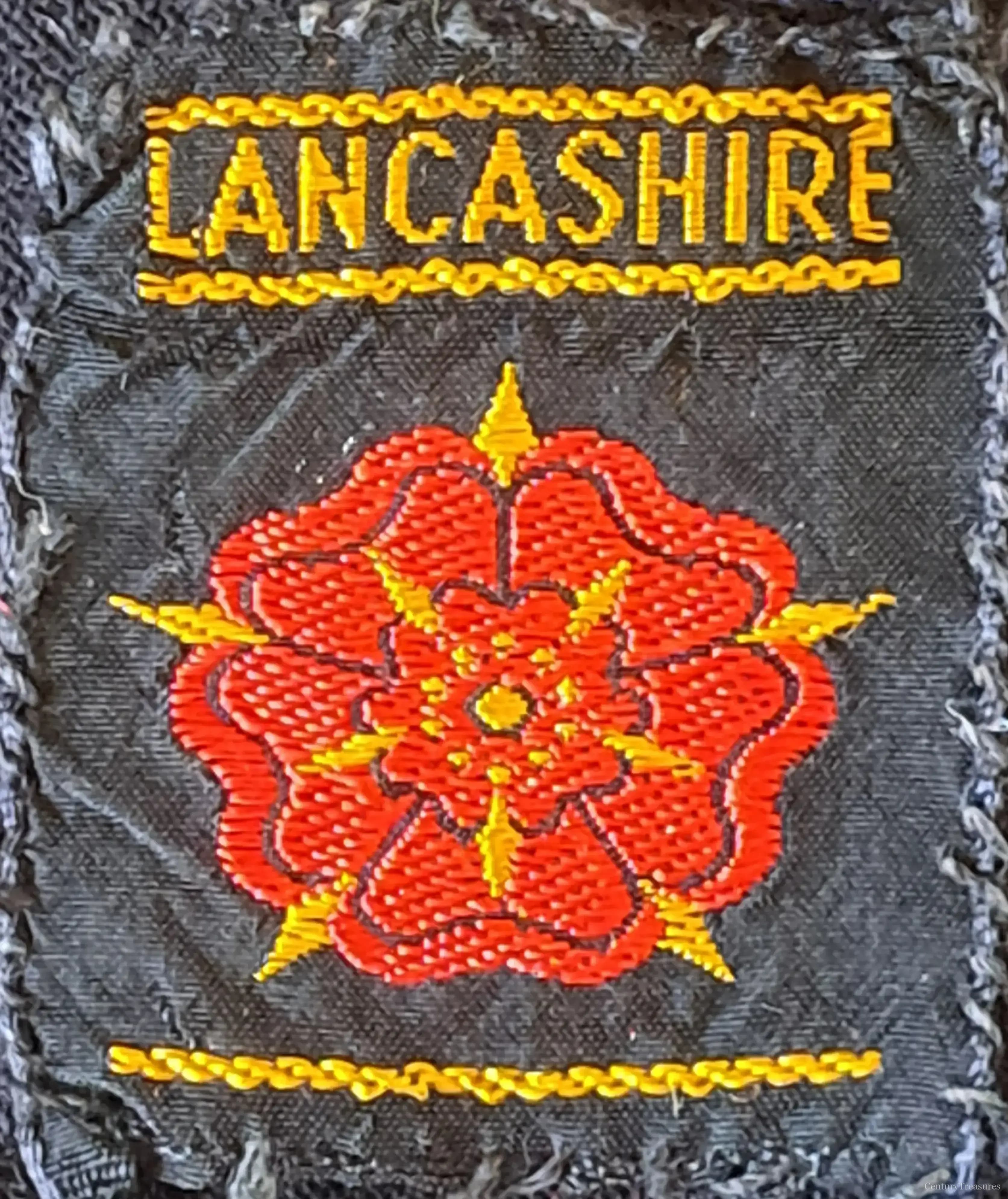 Lancashire Woven Scouting District Cloth Badge