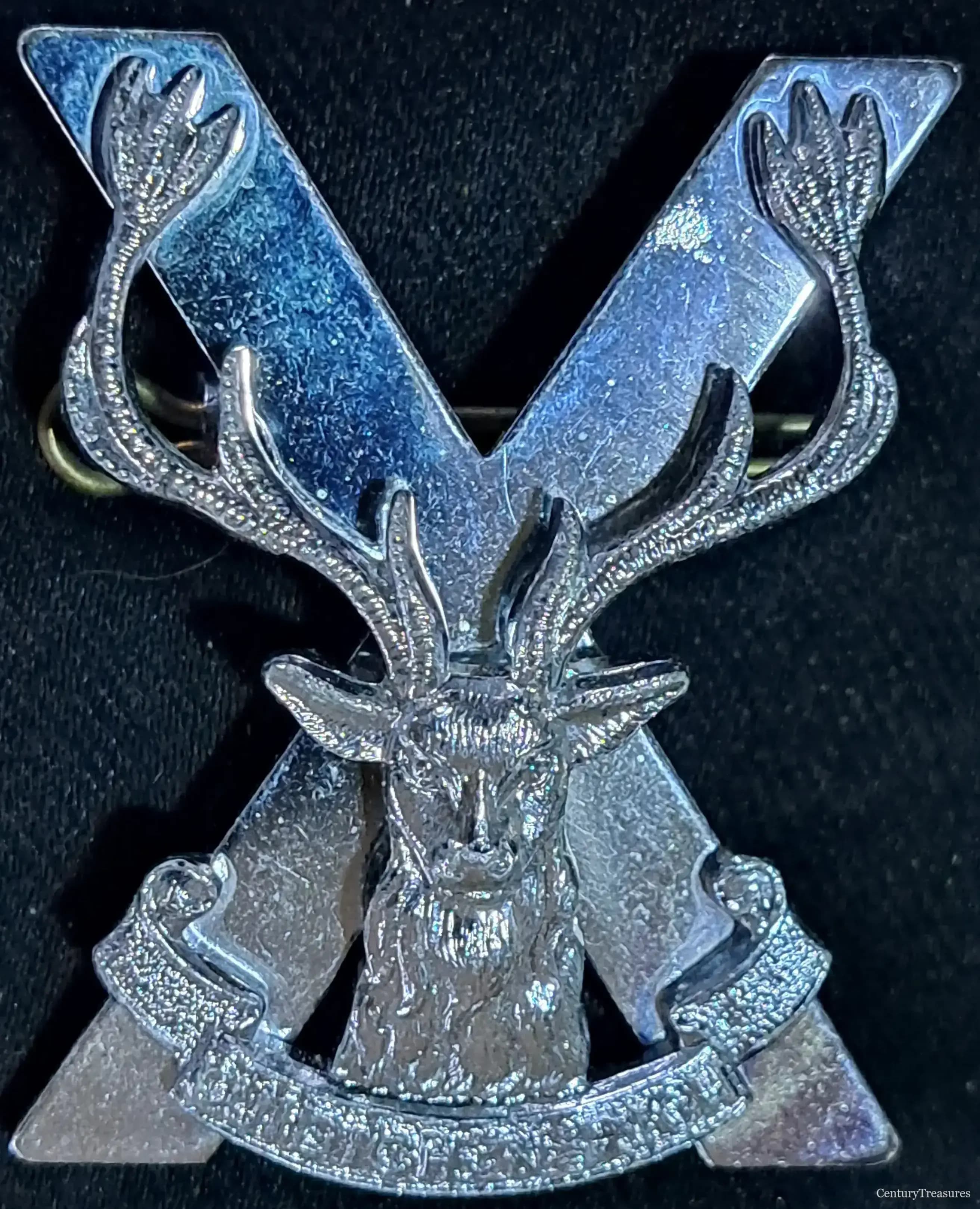 Highland Brigade Staybrite Cap Badge