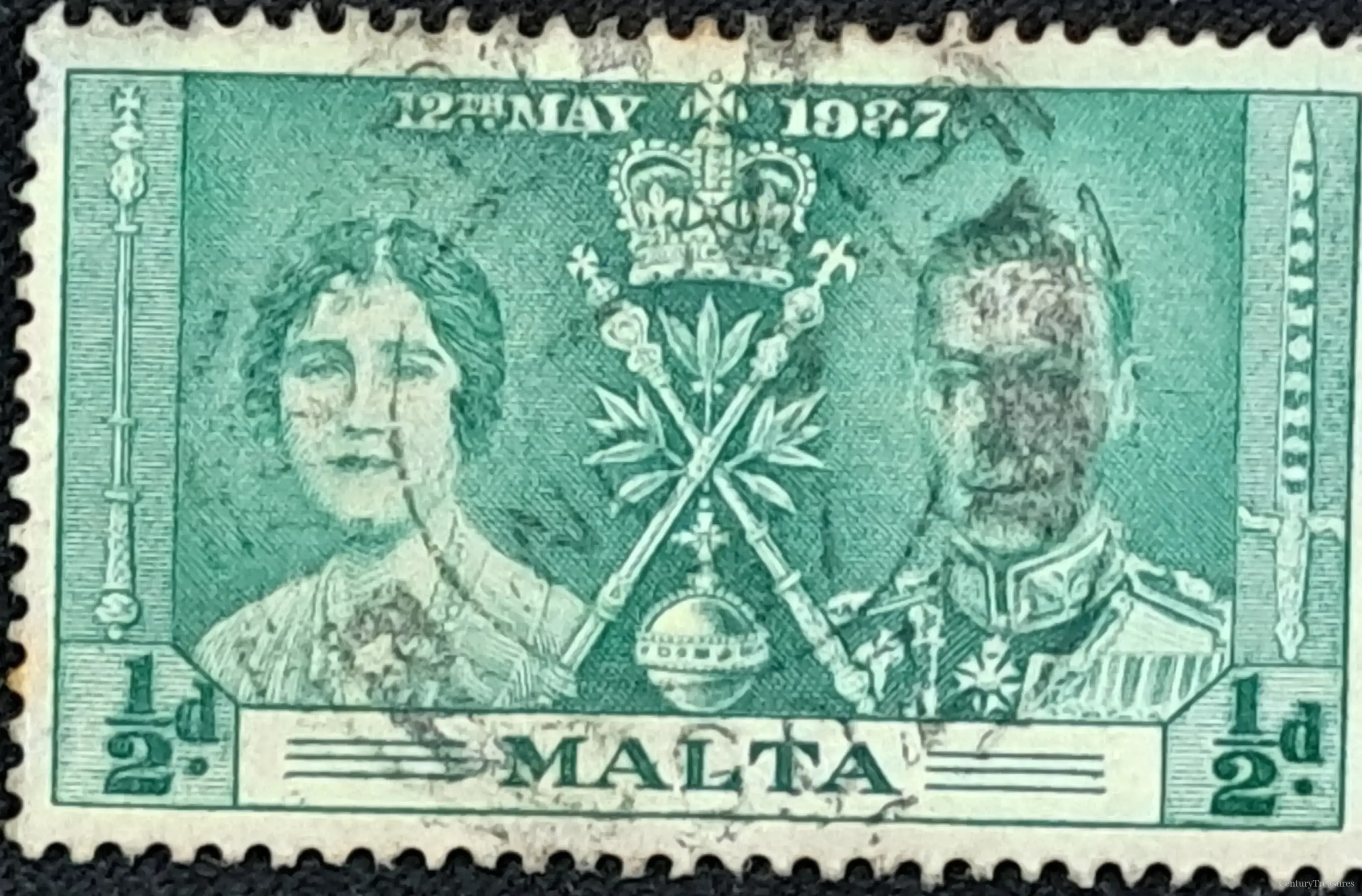 Maltese King George VI Coronation
