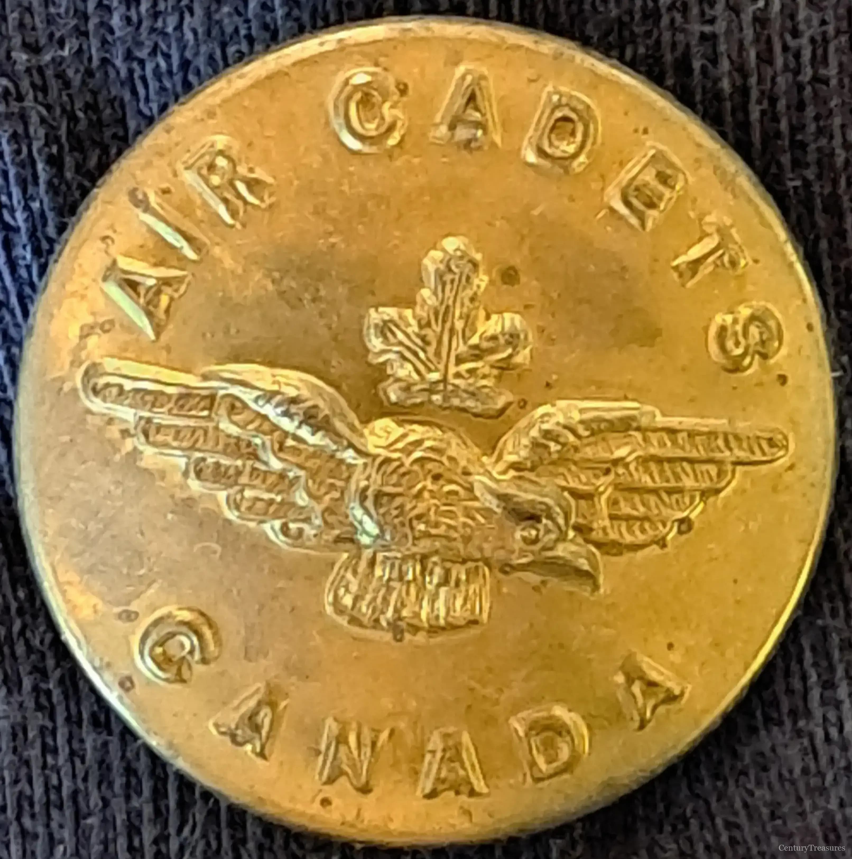 Royal Canadian Air Cadets Button