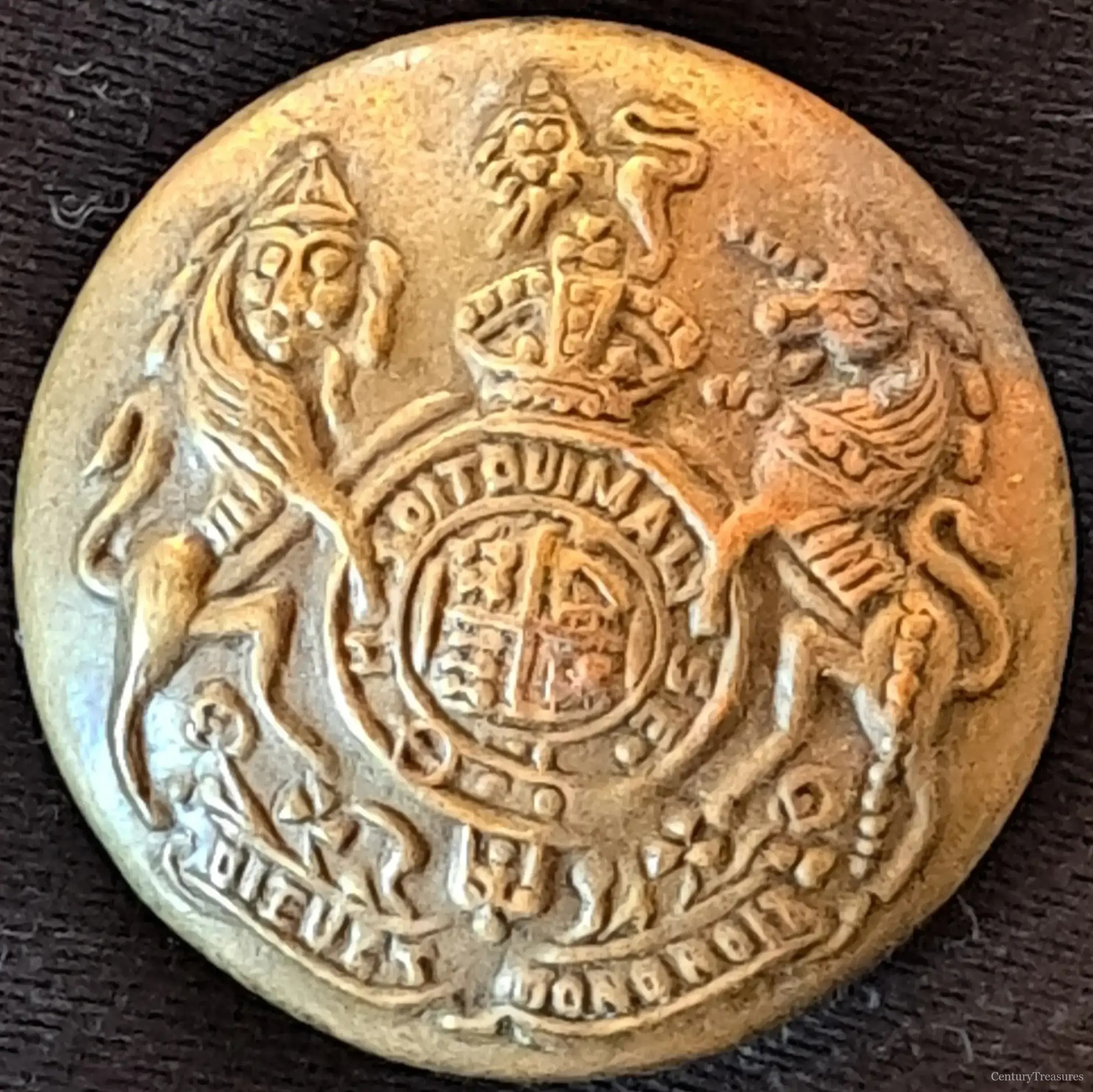 British India General Service Button