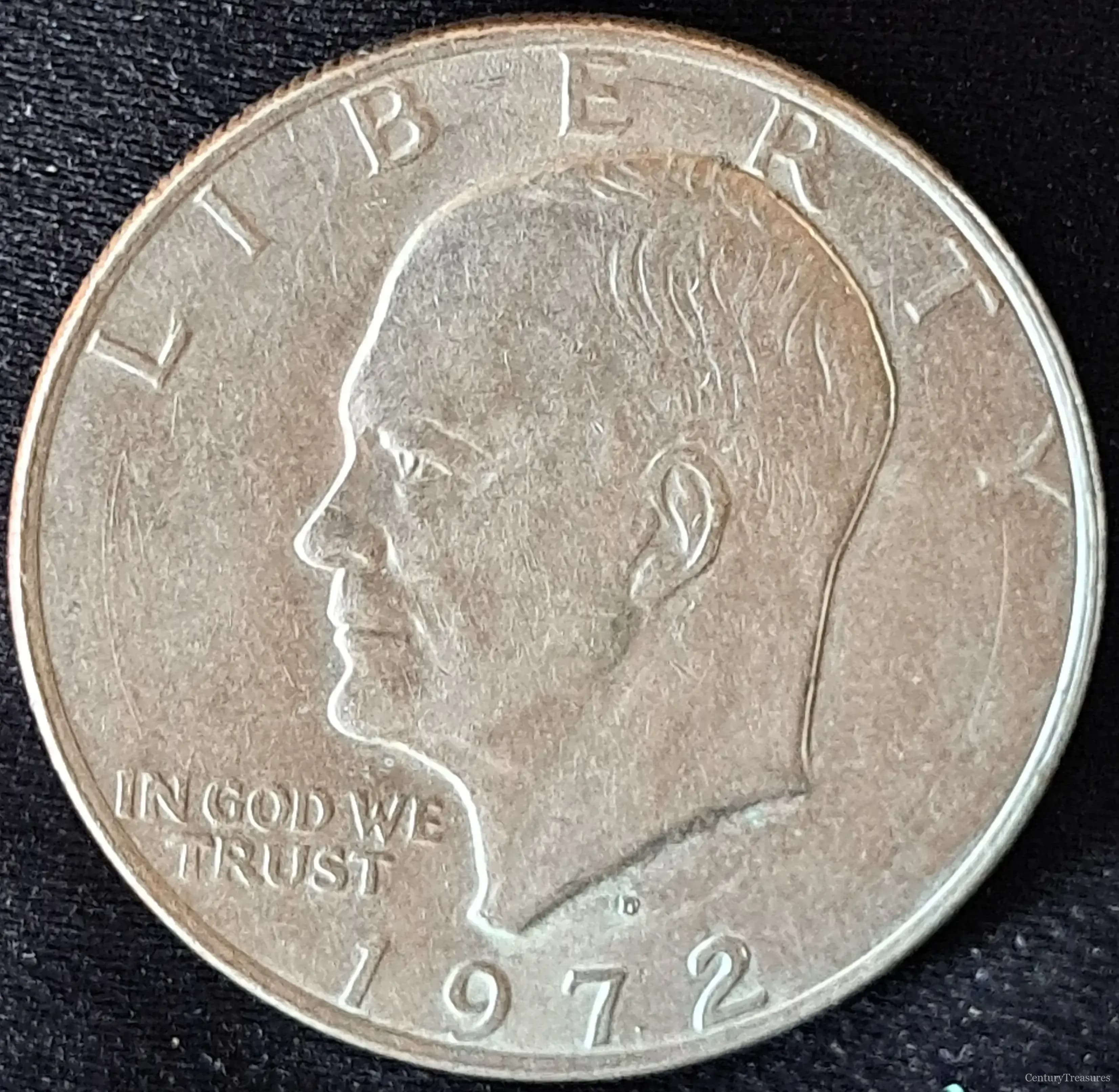 US One Dollar Eisenhower 1972 D