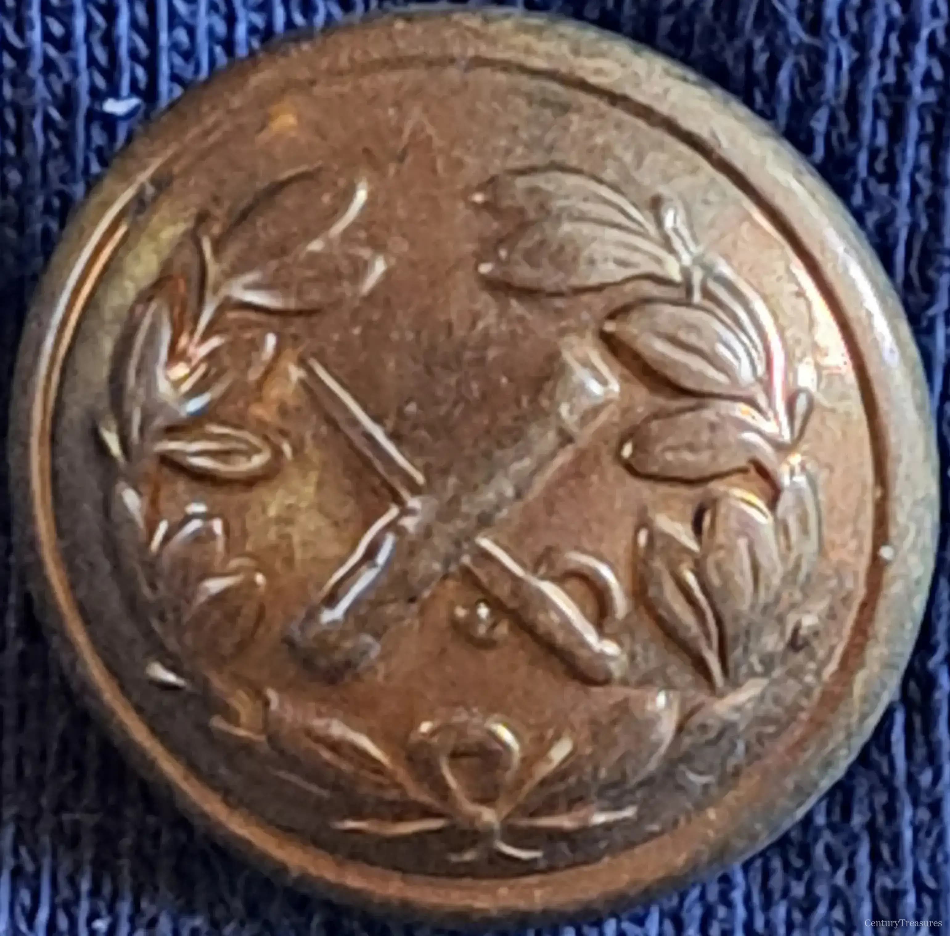 British Army General’s Rank Button