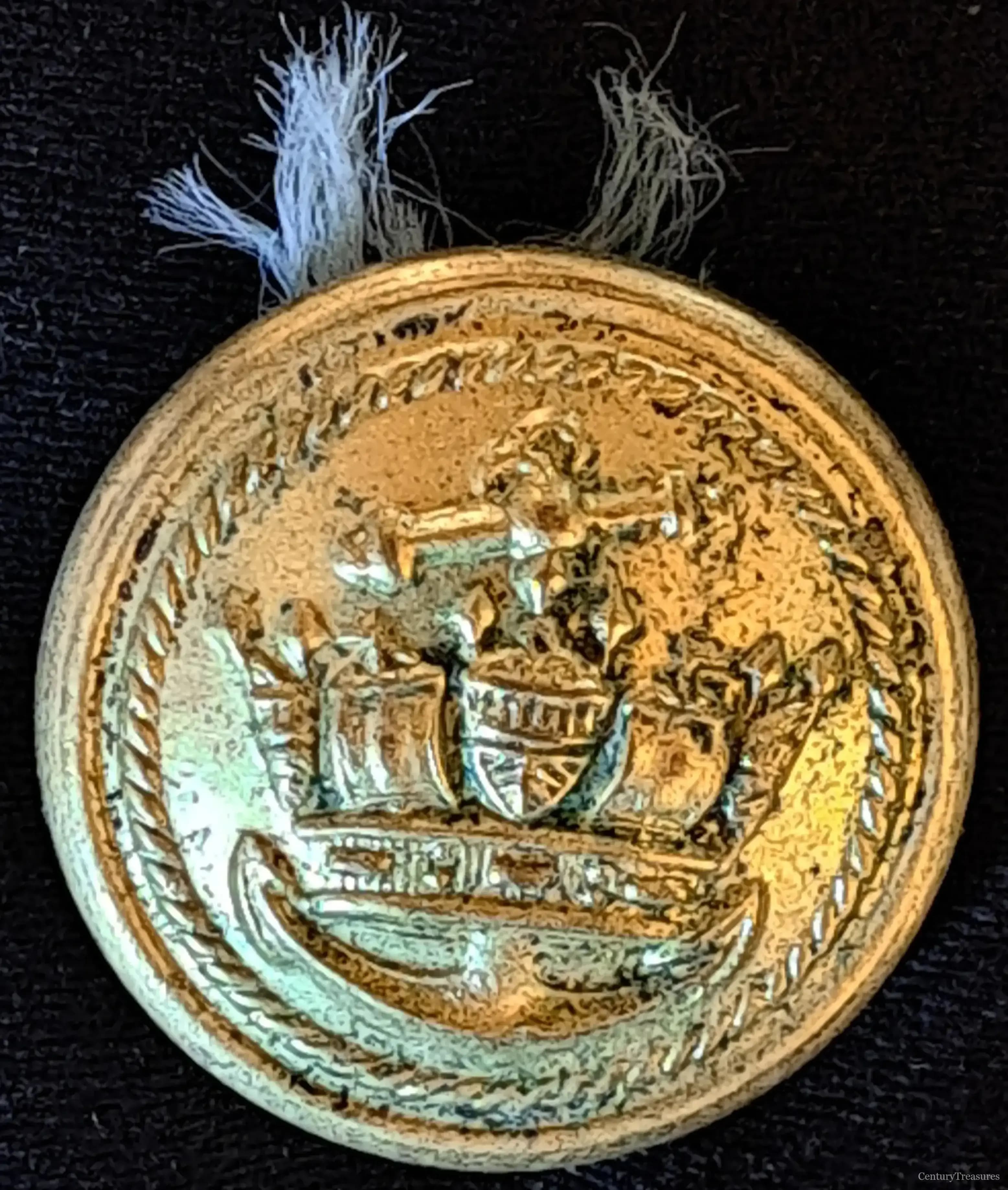 Royal Merchant Navy Officer Button