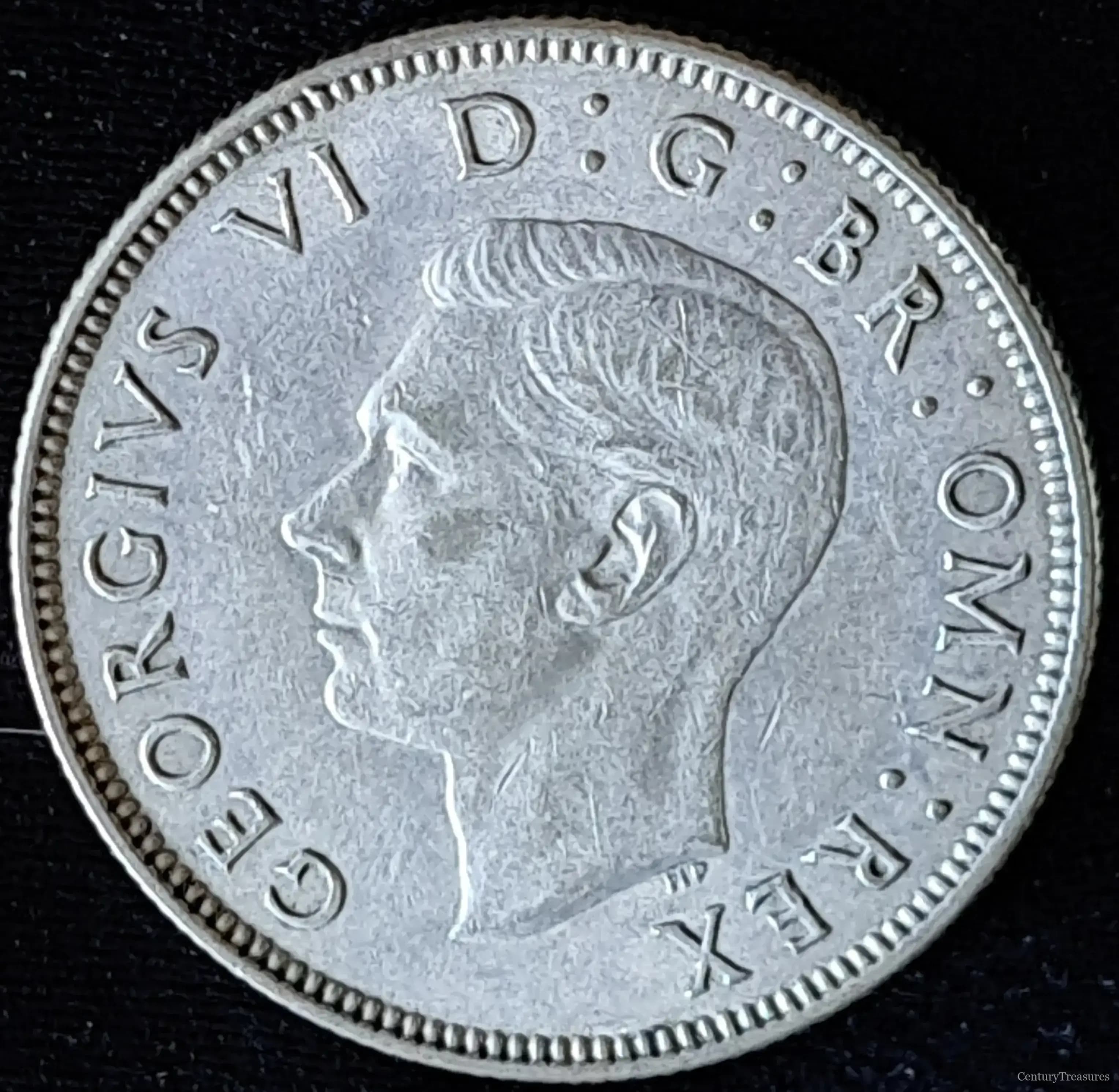 UK 1944 Two Shillings