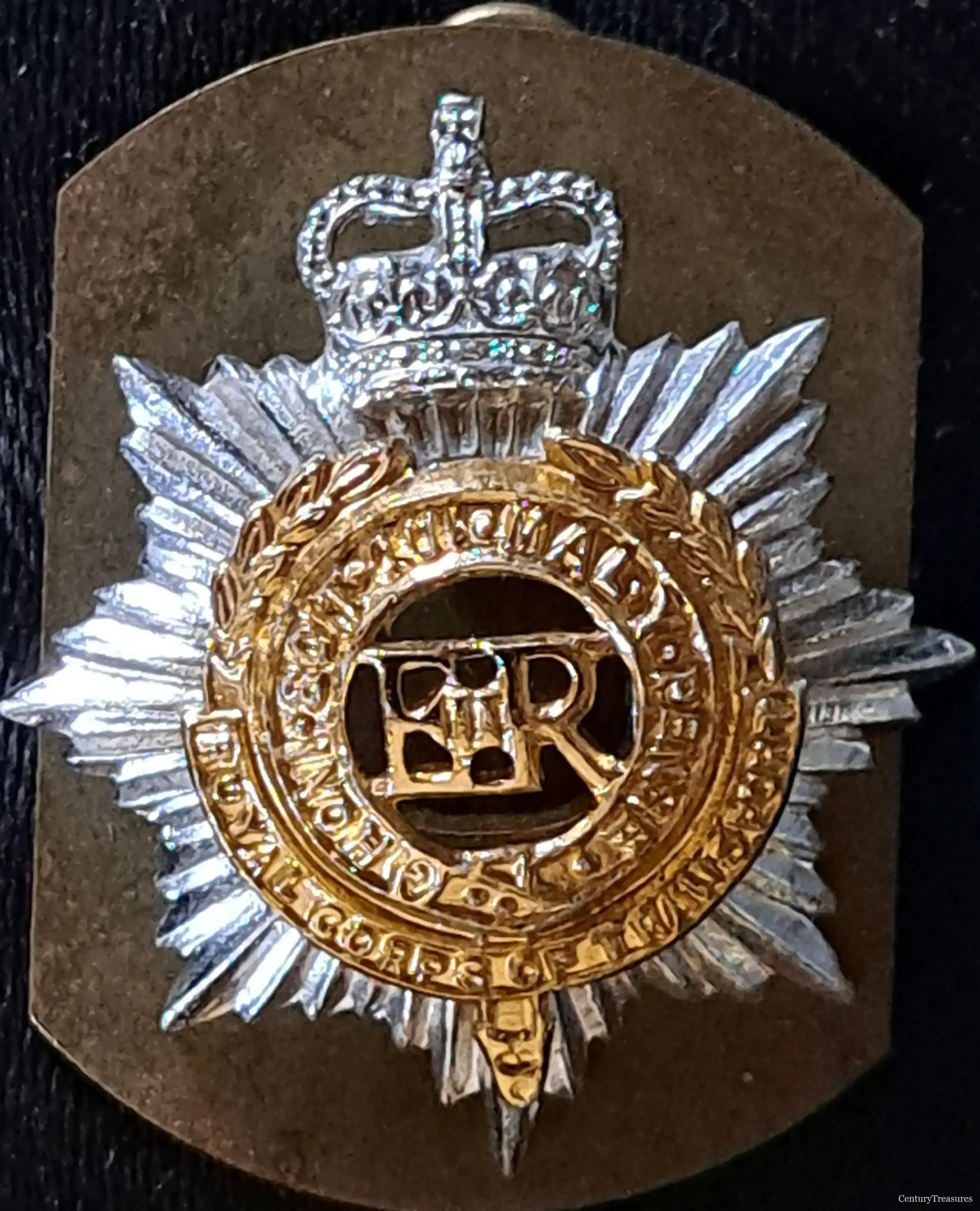 Royal Corps of Transport Collar Badge