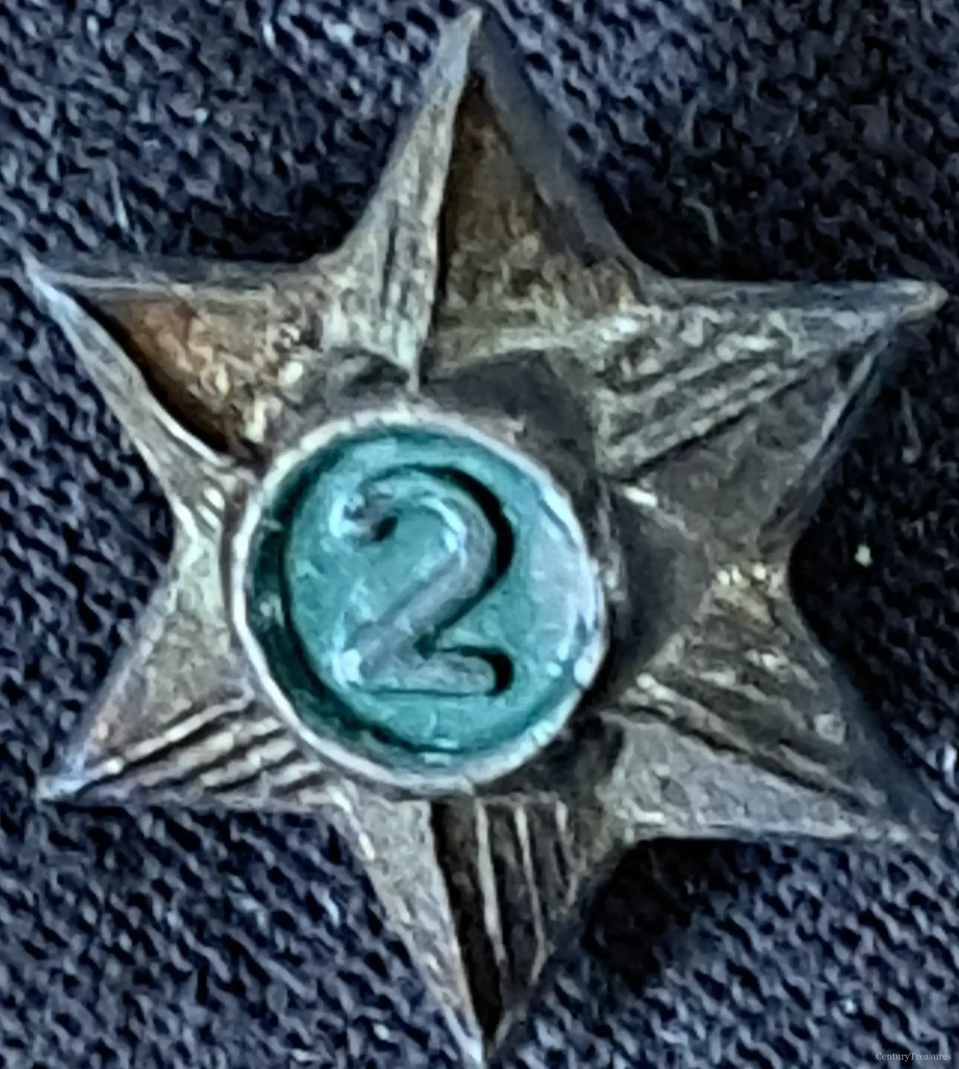 Girl Guides Two-Year Service Star Pin