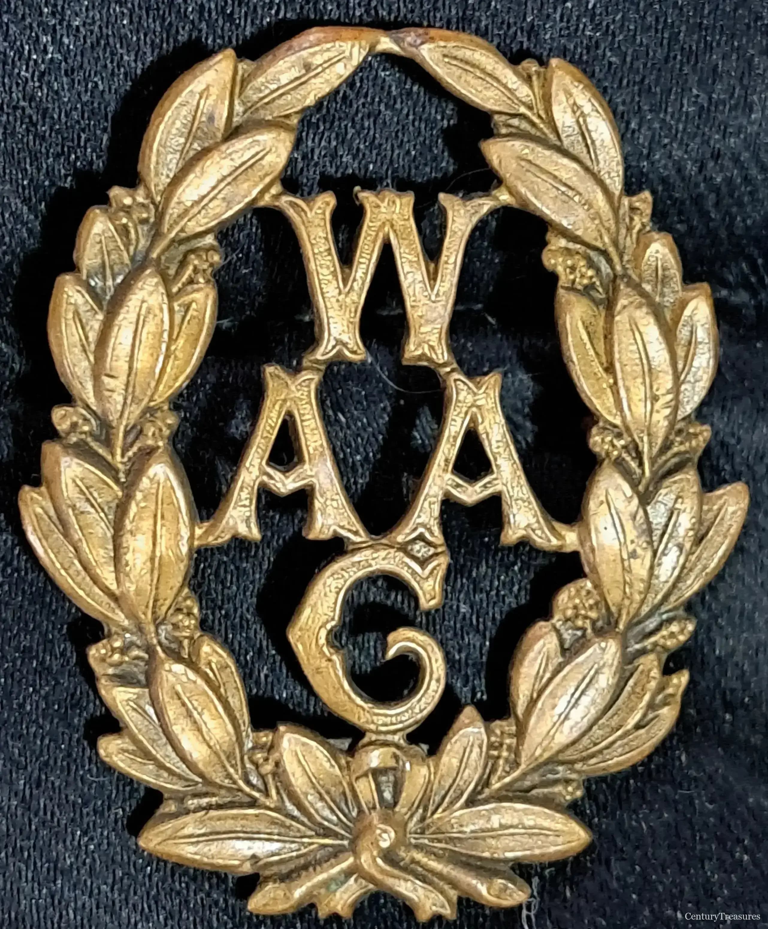 Women's Army Auxiliary Corps Cap Badge