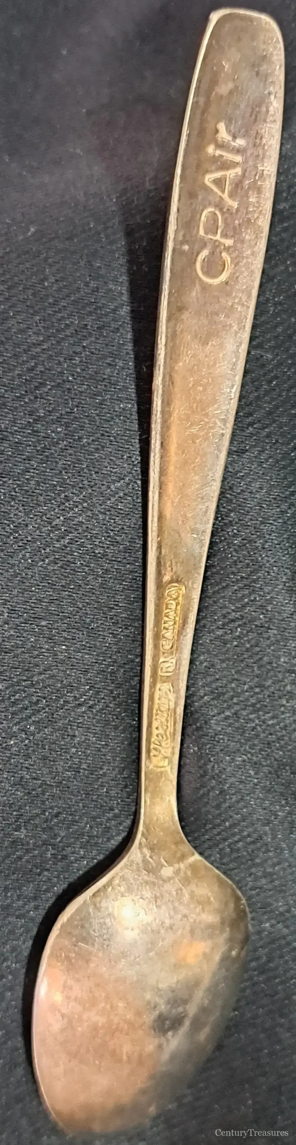 Vintage CPAir In-Flight Silverware Spoon