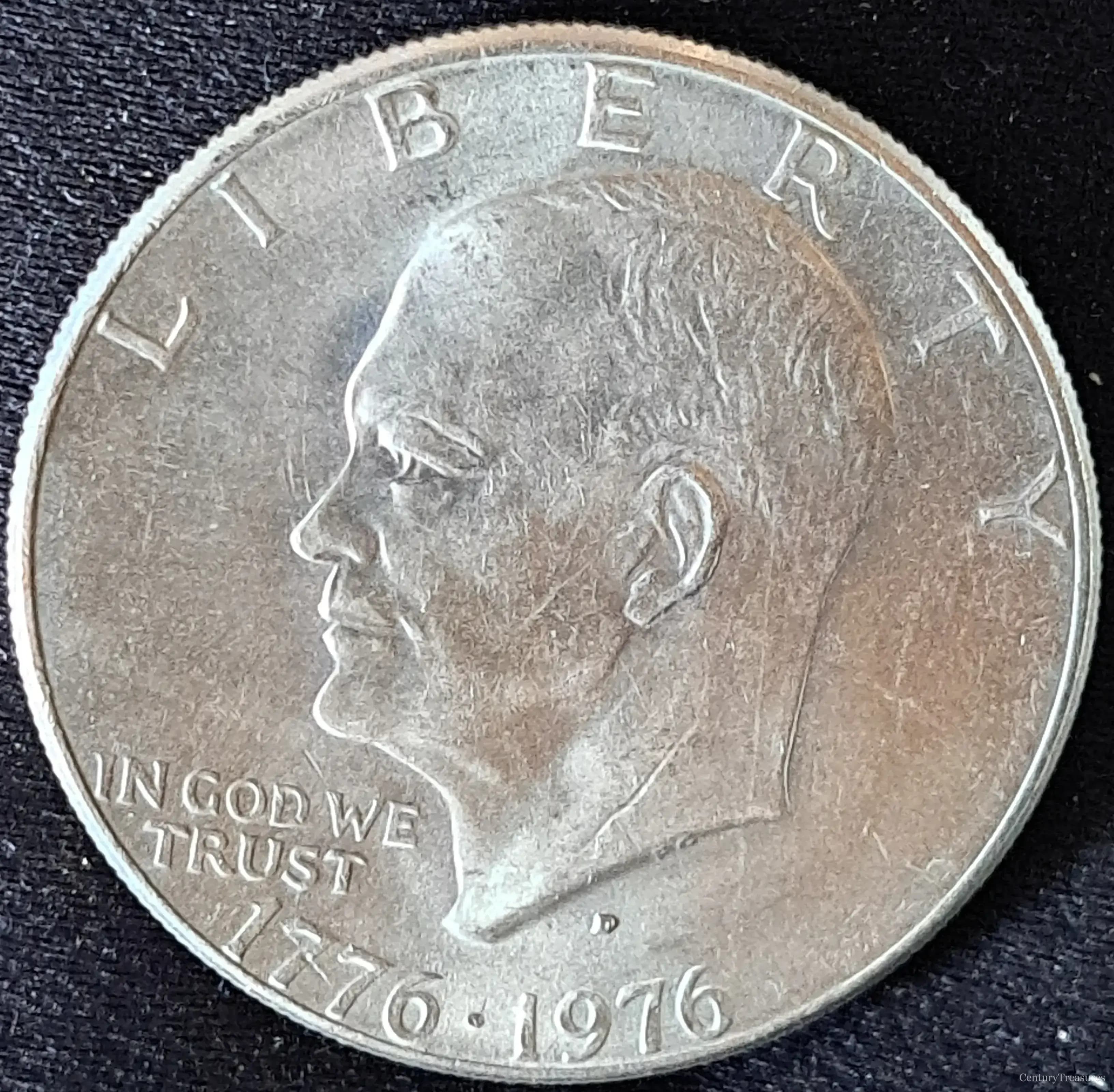 Bicentennial Eisenhower Dollar Coin
