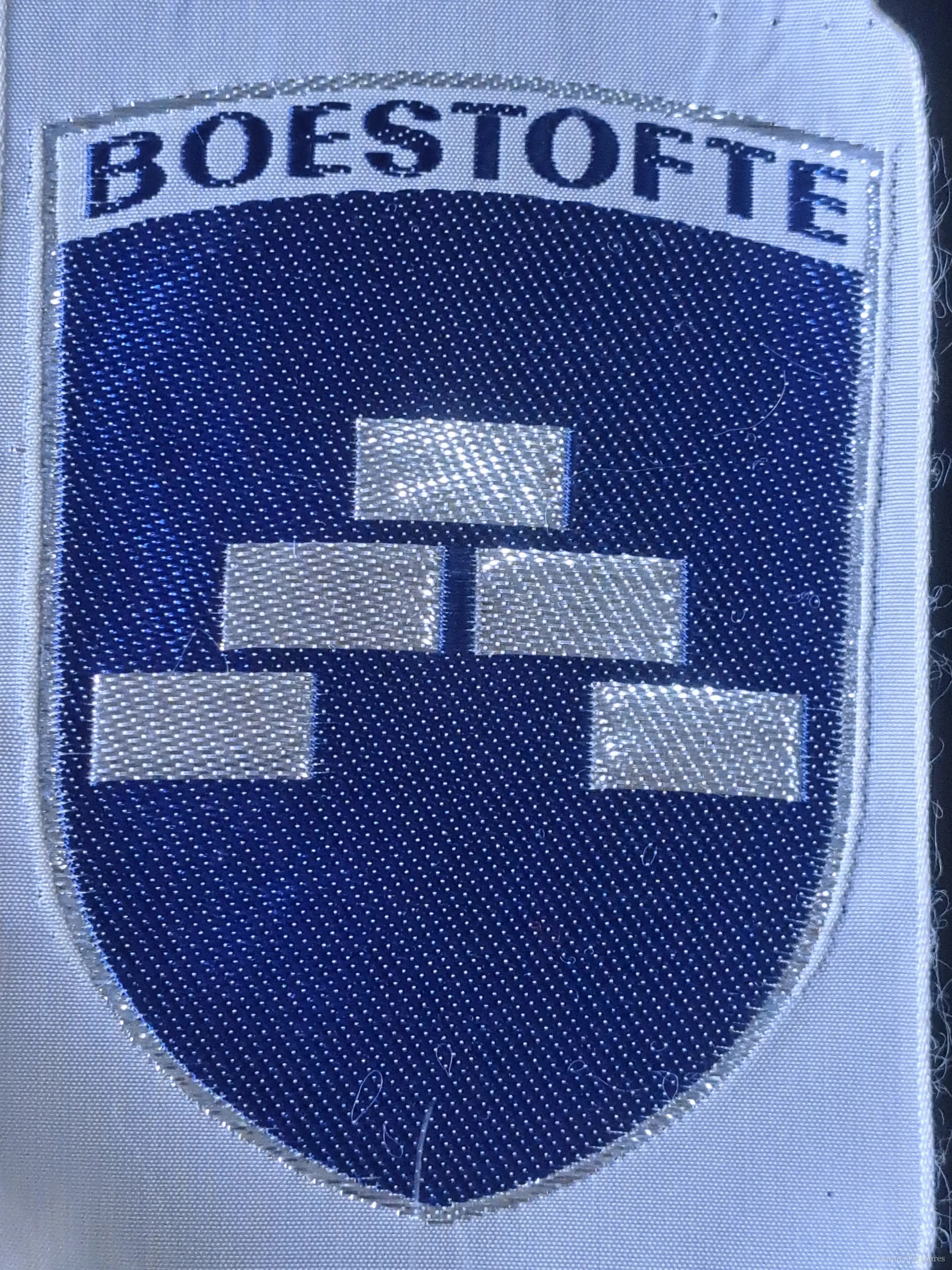 Boestofte (Denmark) Woven Cloth Patch